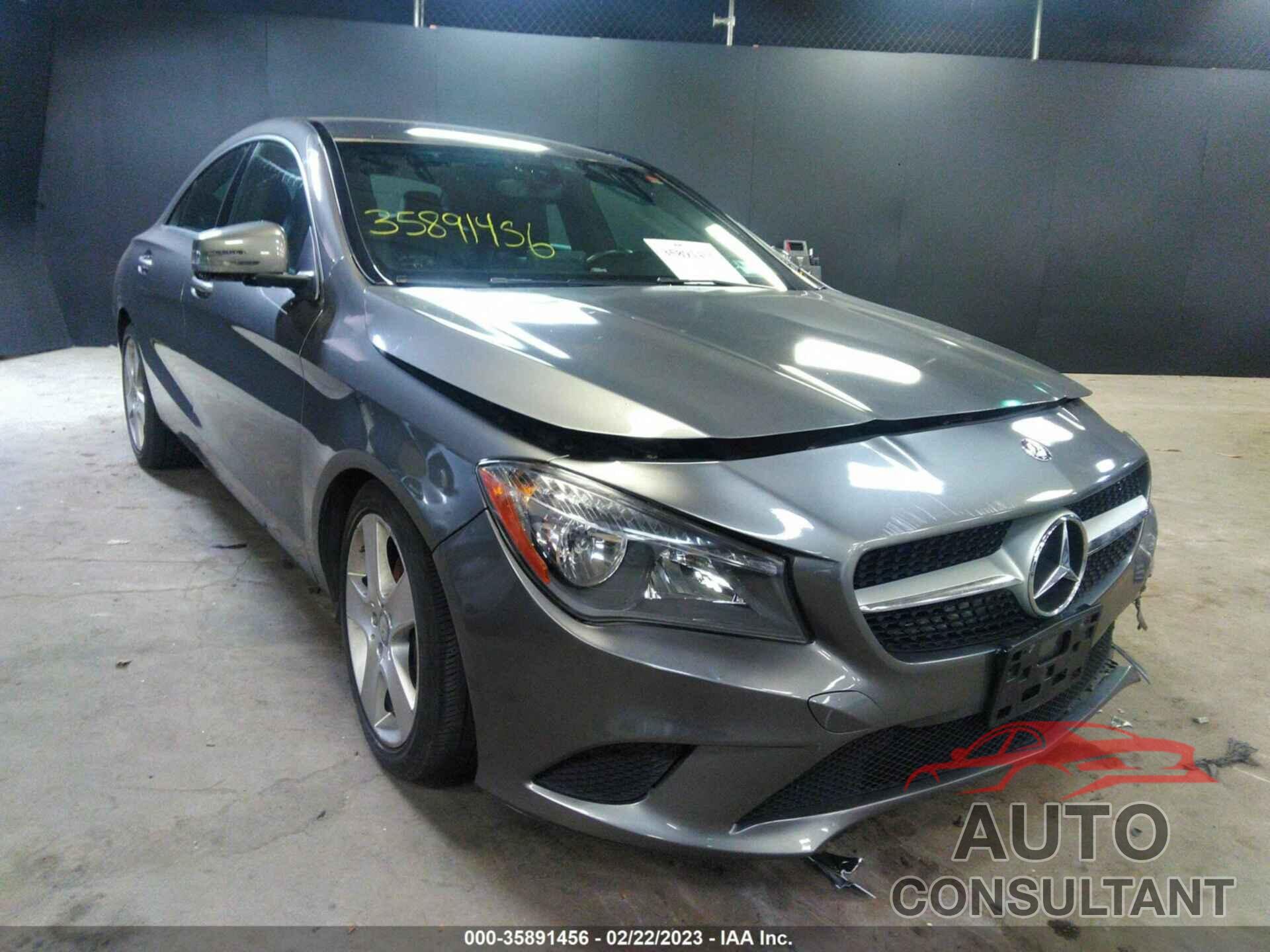 MERCEDES-BENZ CLA 2016 - WDDSJ4GB7GN294861