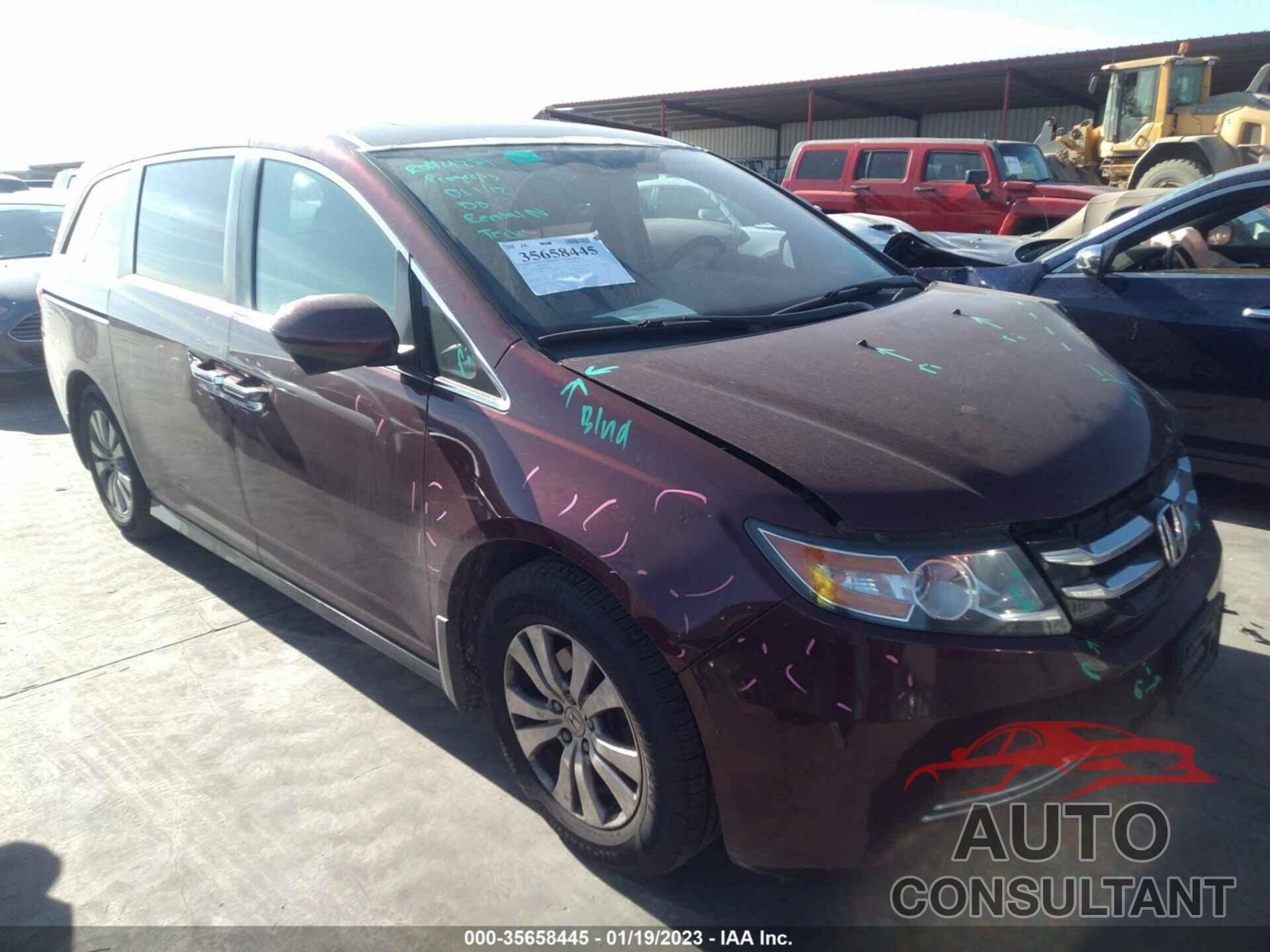 HONDA ODYSSEY 2016 - 5FNRL5H62GB043139