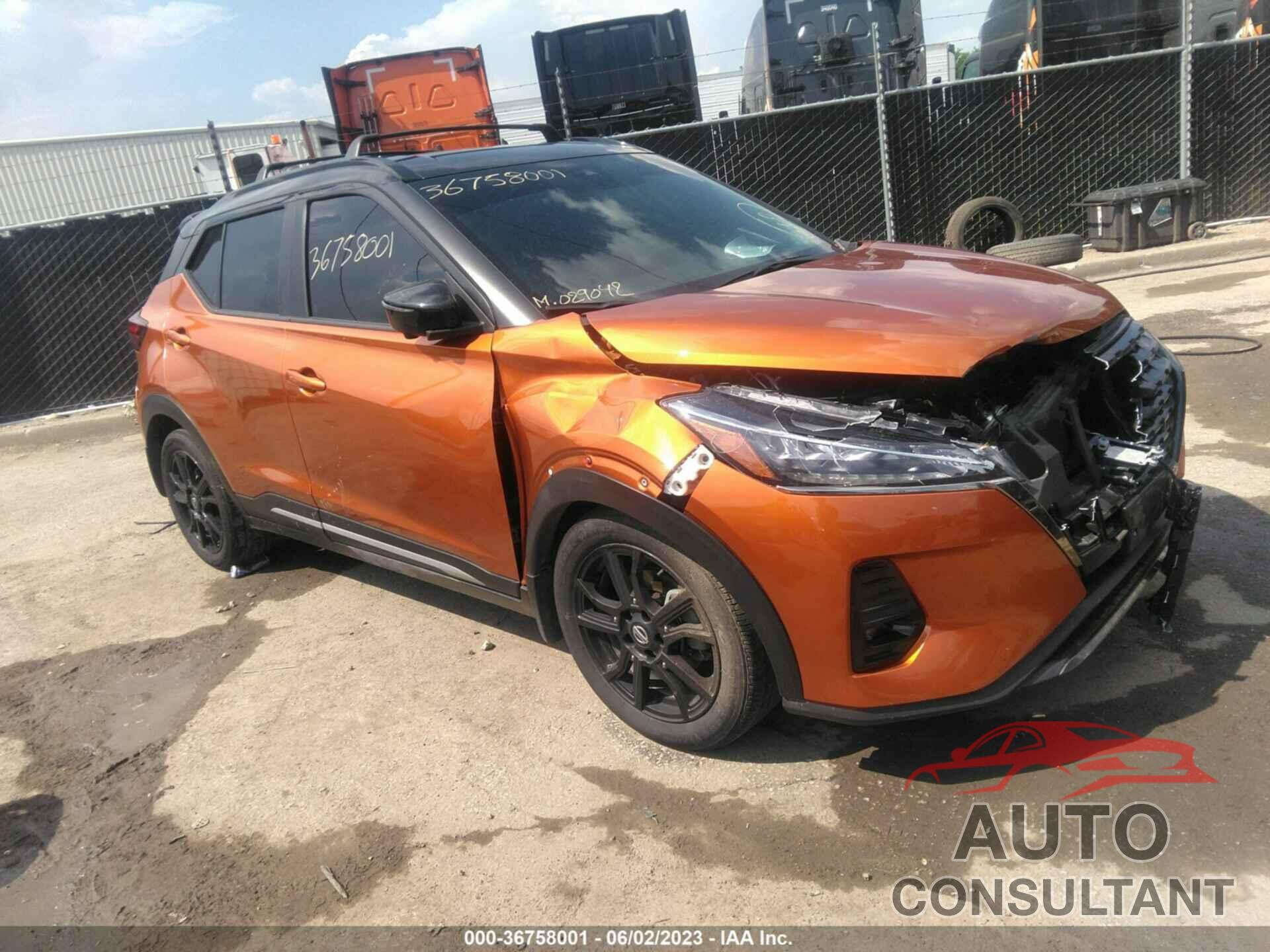 NISSAN KICKS 2021 - 3N1CP5DV4ML555217