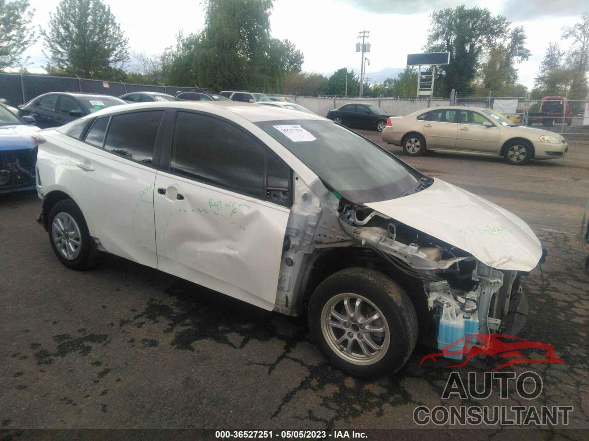 TOYOTA PRIUS 2016 - JTDKBRFU7G3007618
