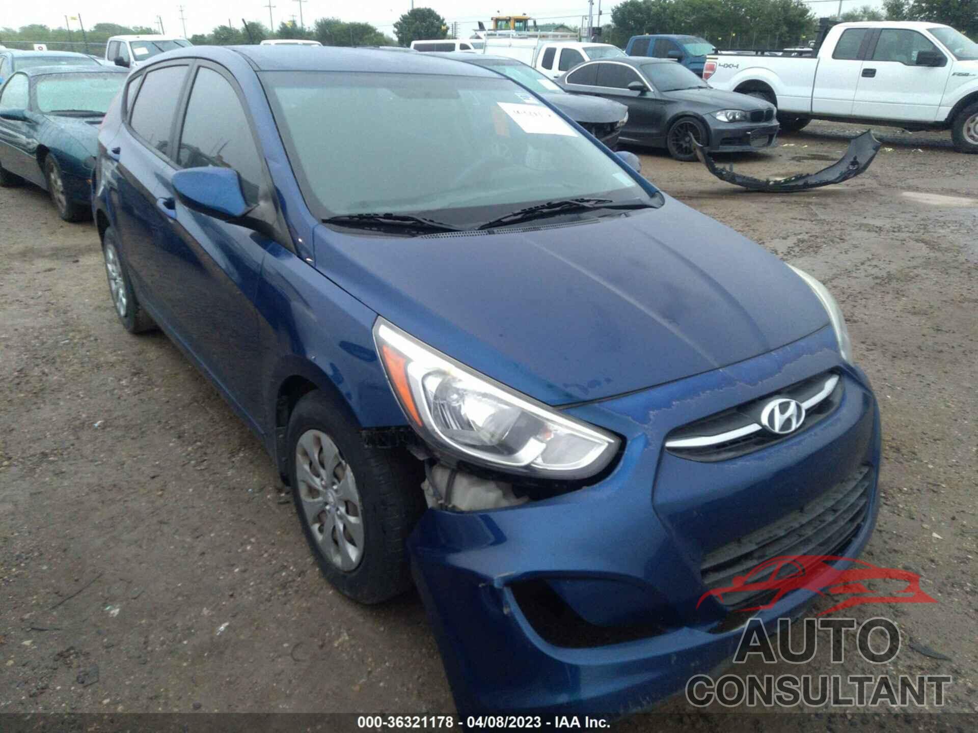 HYUNDAI ACCENT 2015 - KMHCT5AE2FU217722