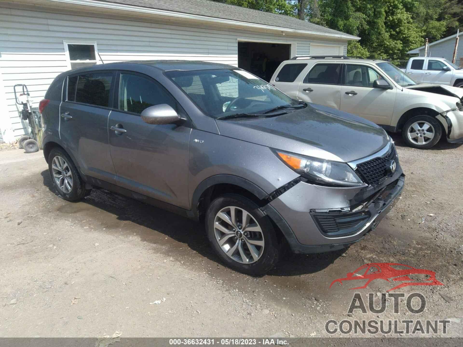 KIA SPORTAGE 2016 - KNDPBCAC5G7872310