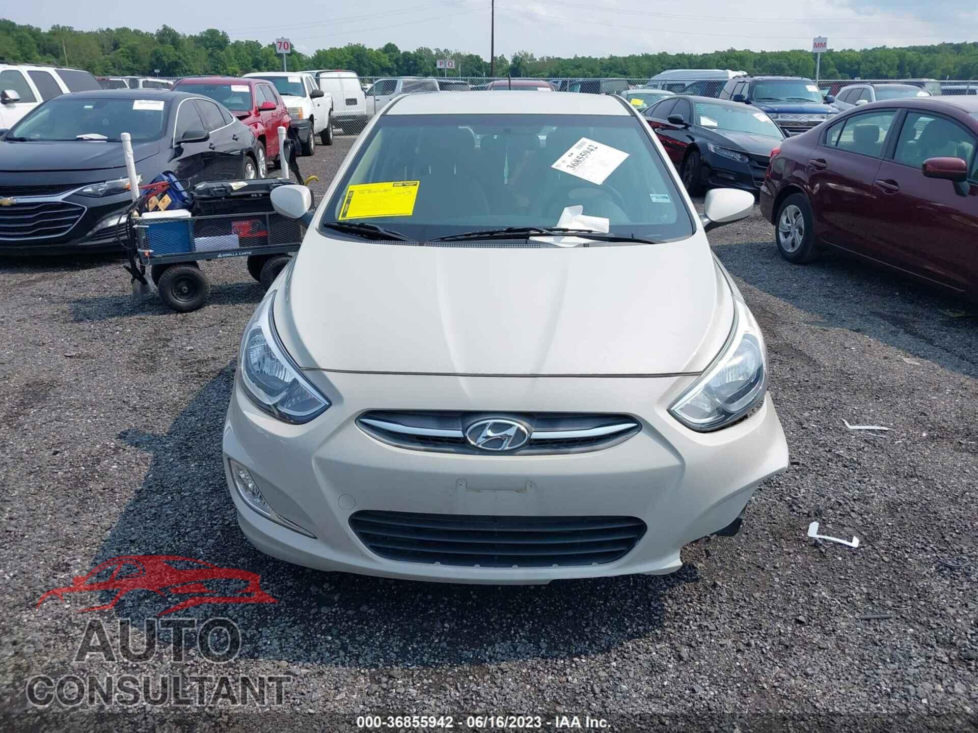 HYUNDAI ACCENT 2016 - KMHCT4AEXGU061697