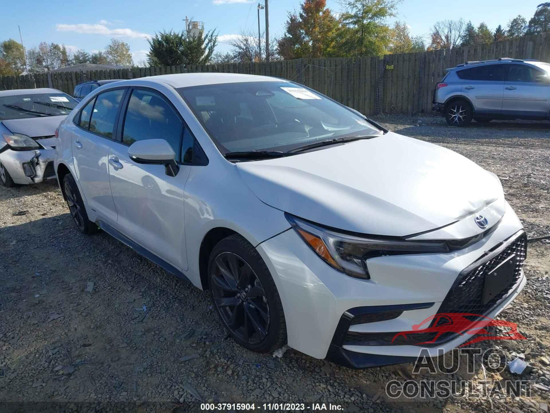 TOYOTA COROLLA 2023 - JTDBDMHE9PJ001222