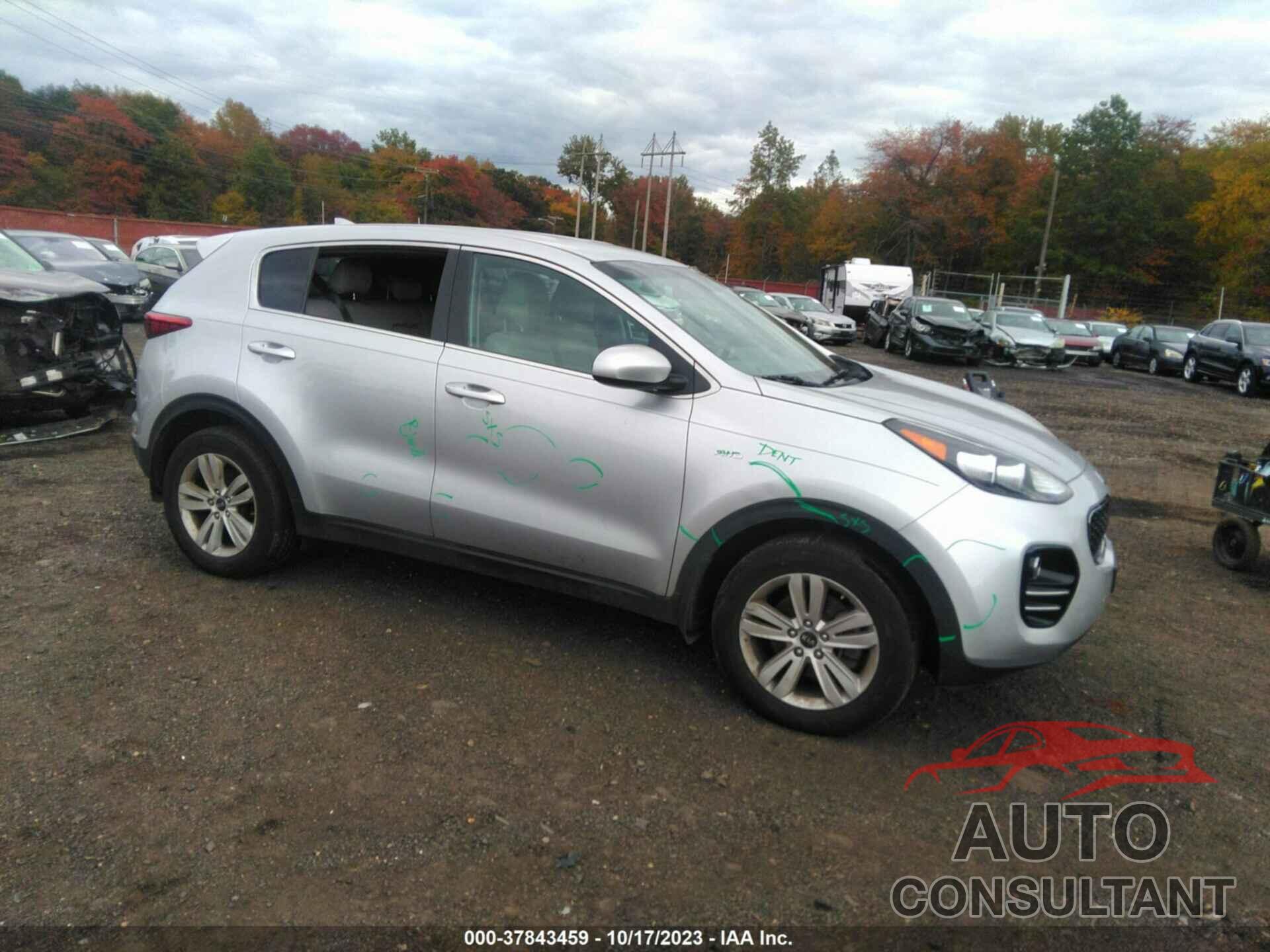 KIA SPORTAGE 2017 - KNDPMCAC4H7295815