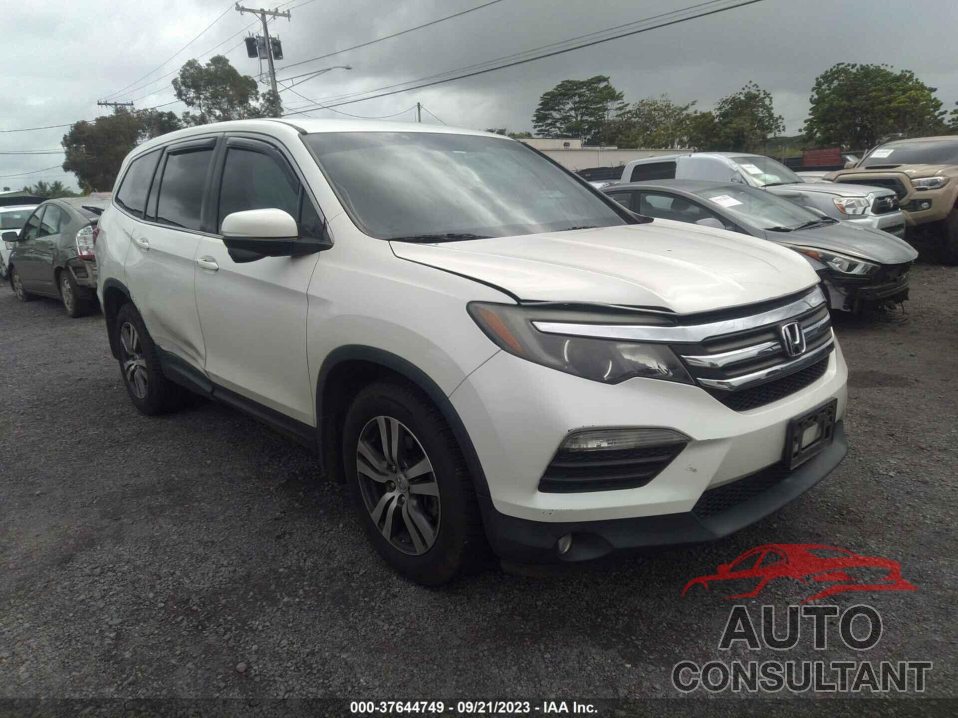 HONDA PILOT 2016 - 5FNYF6H35GB084511