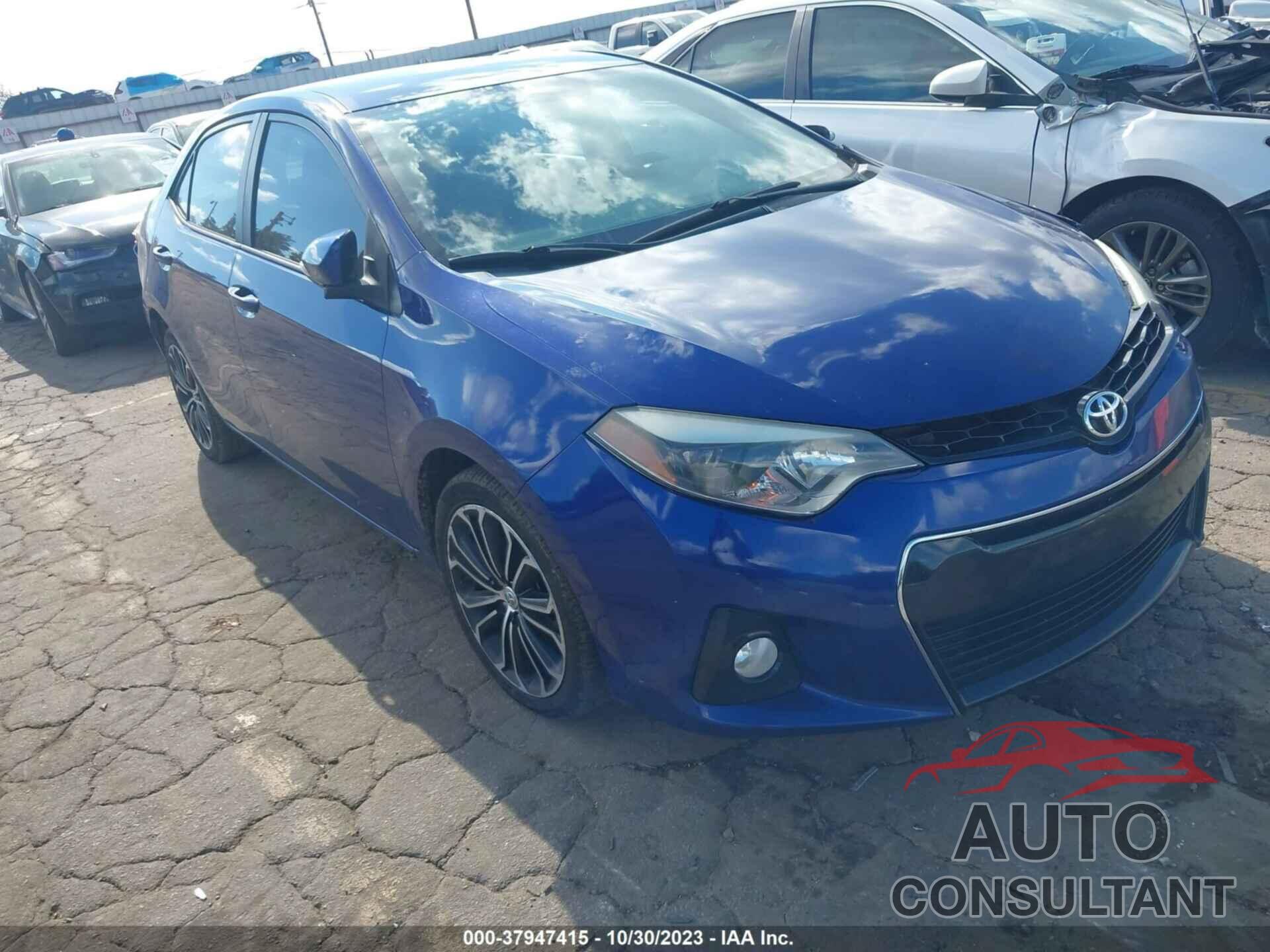 TOYOTA COROLLA 2016 - 2T1BURHE8GC624159