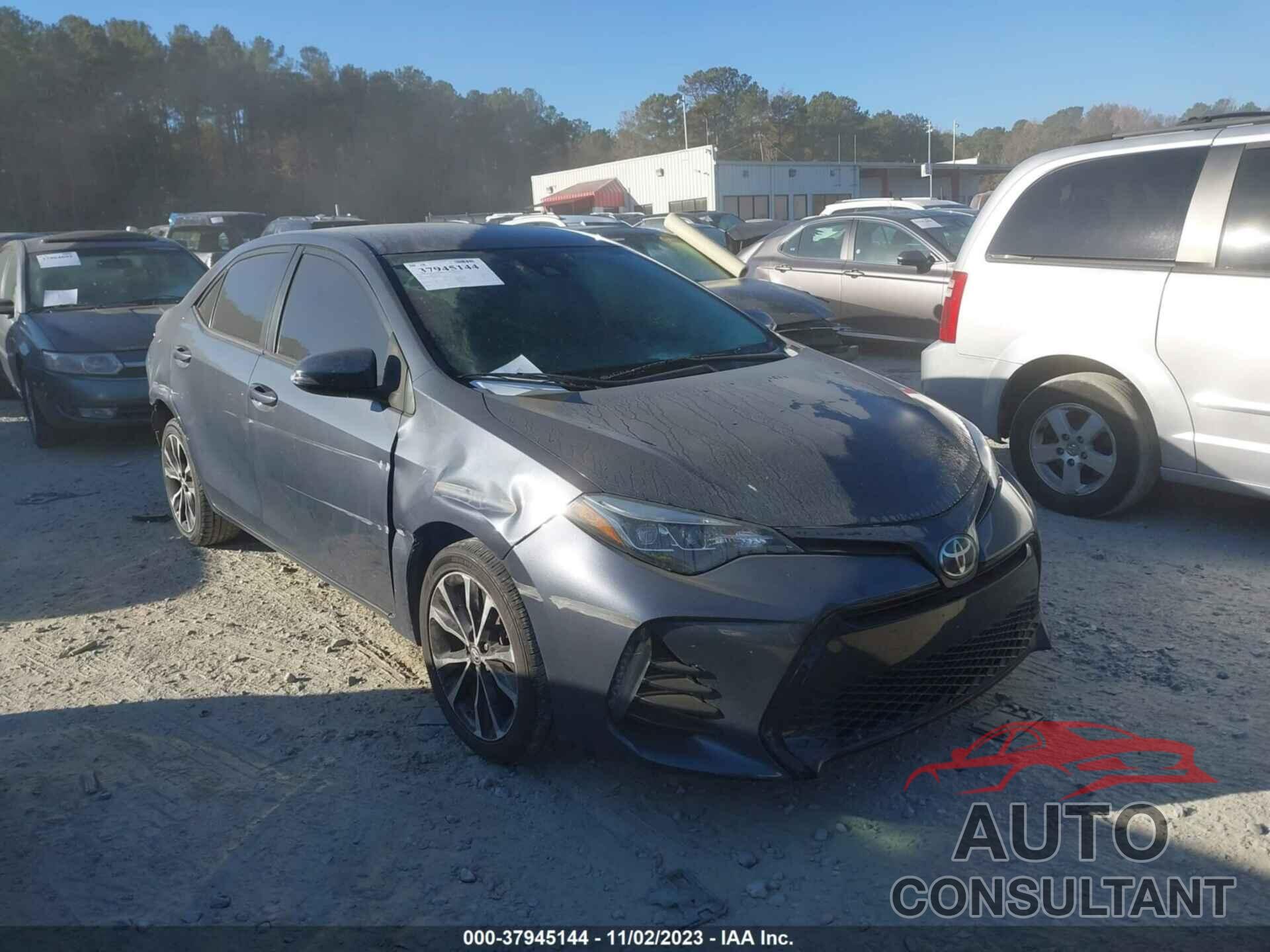 TOYOTA COROLLA 2019 - 5YFBURHE3KP863224