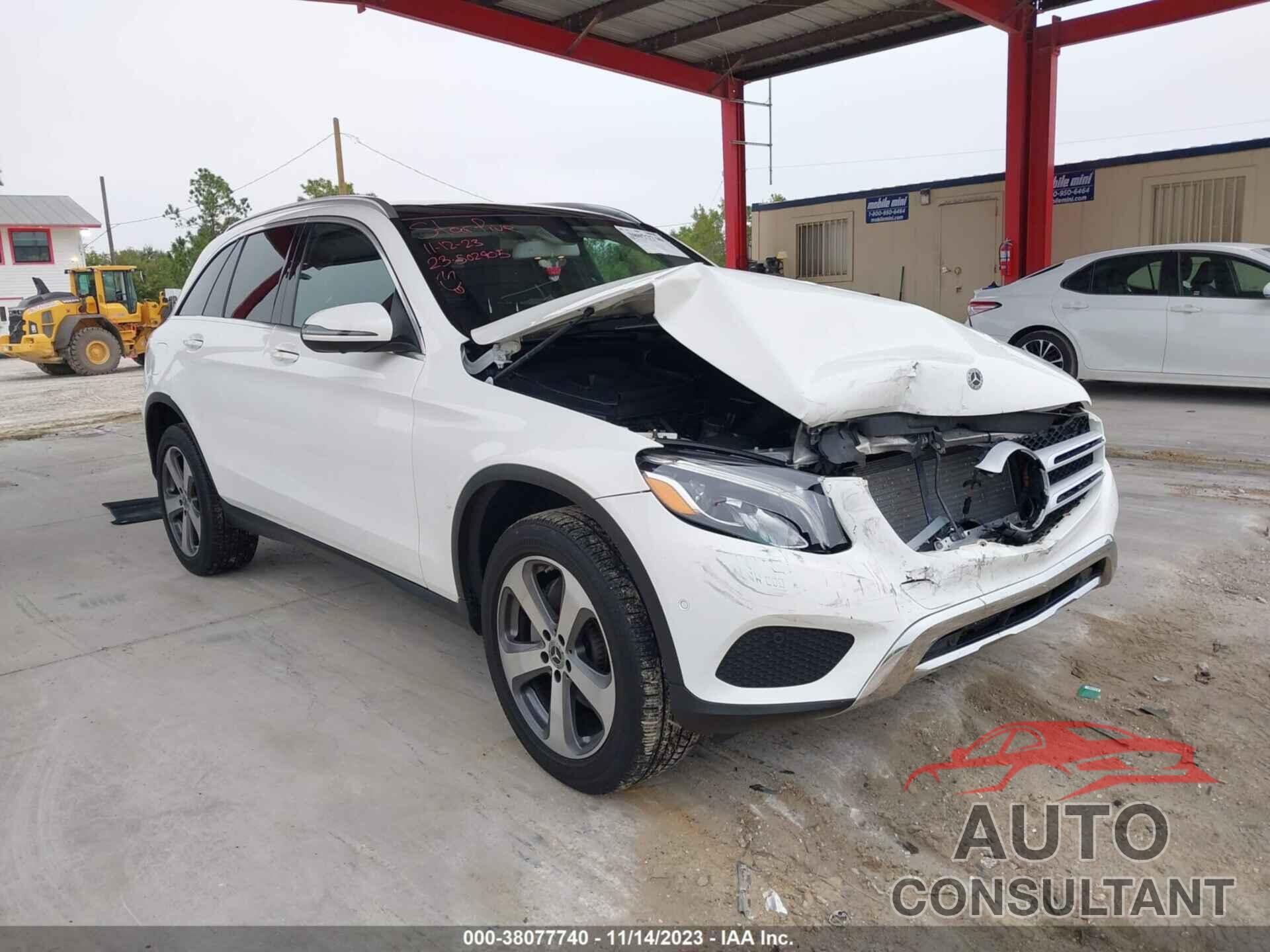 MERCEDES-BENZ GLC 300 2019 - WDC0G4JBXK1000369