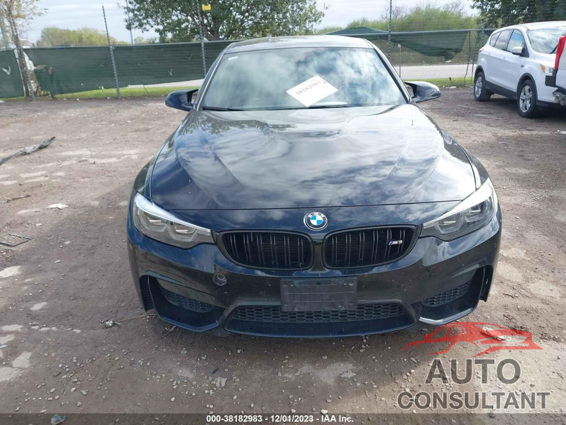 BMW M3 2018 - WBS8M9C52J5J78654