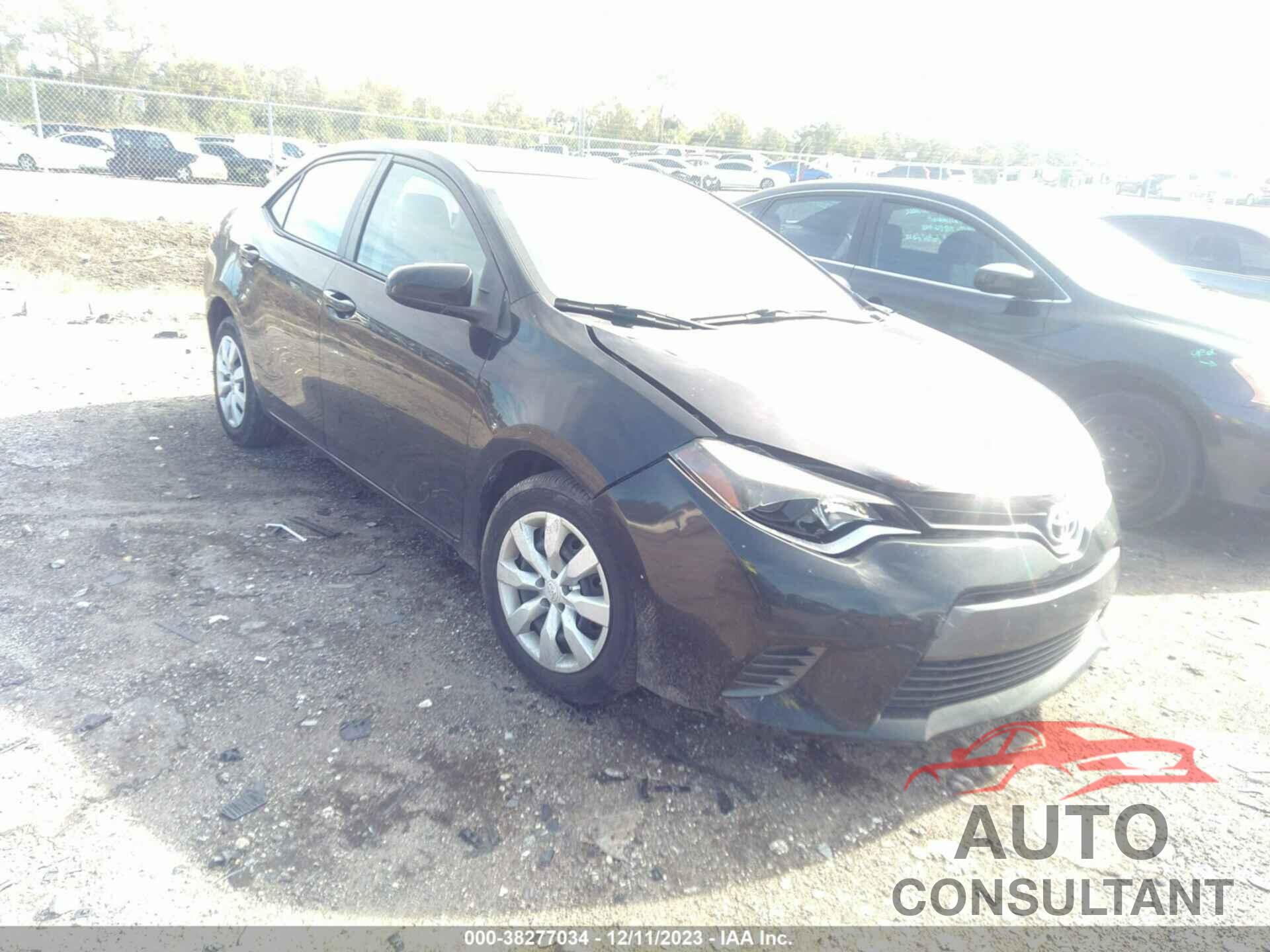 TOYOTA COROLLA 2016 - 2T1BURHE2GC542198