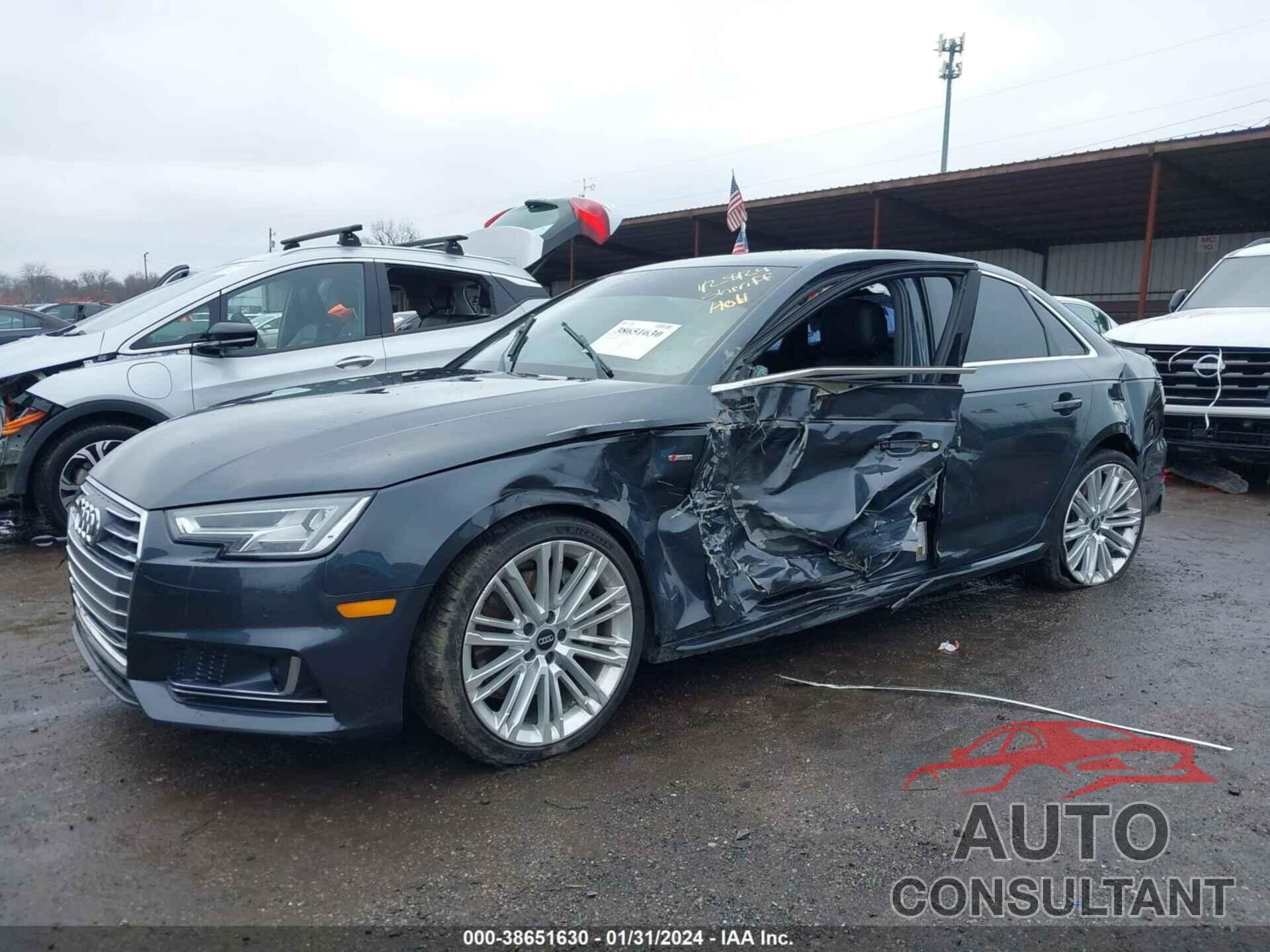 AUDI A4 2017 - WAUFNAF42HN037719