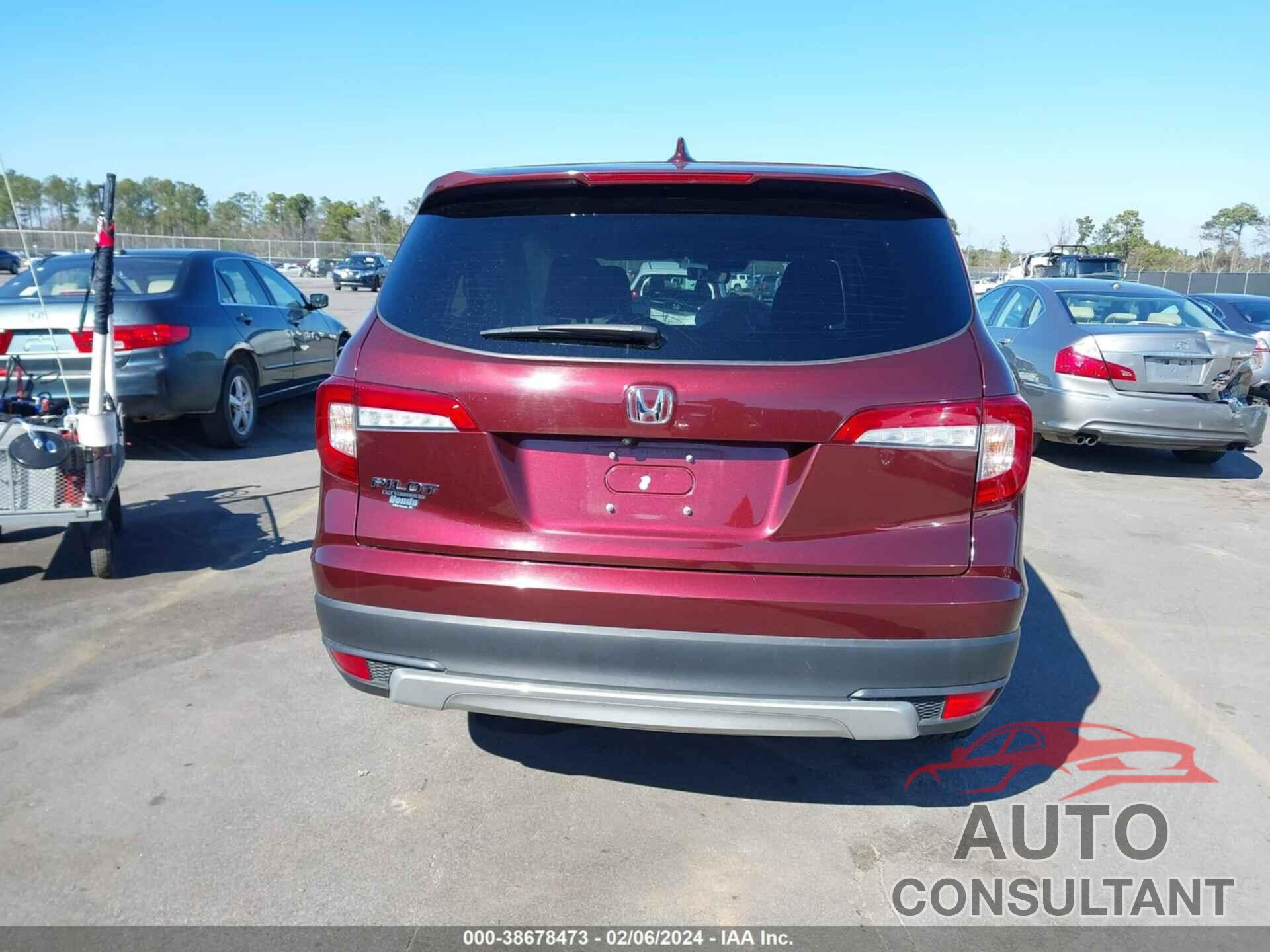 HONDA PILOT 2021 - 5FNYF5H54MB031192