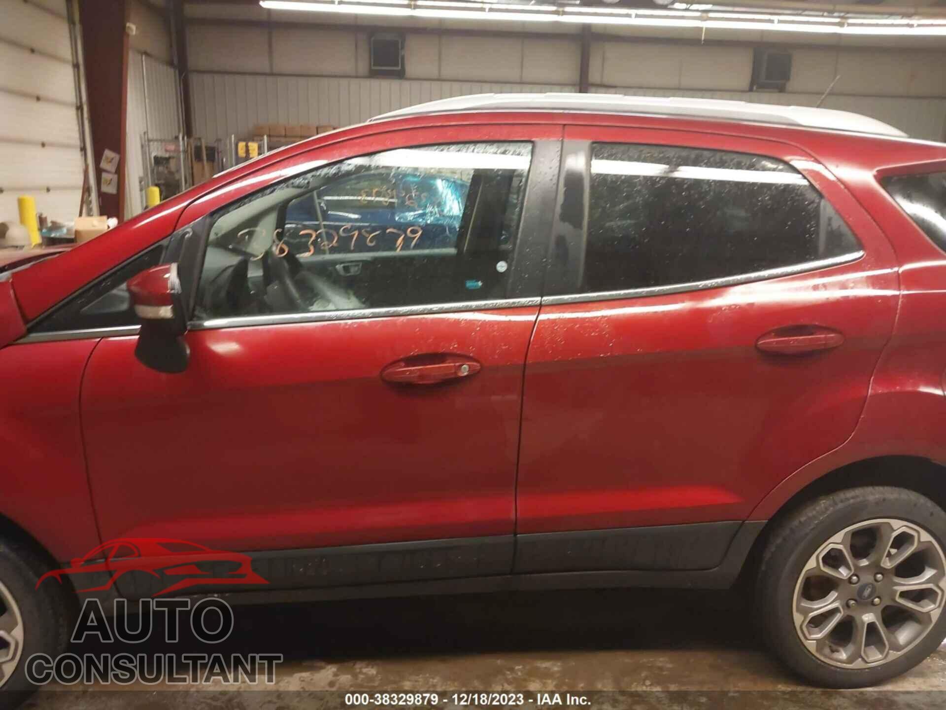 FORD ECOSPORT 2019 - MAJ6S3KL1KC284100