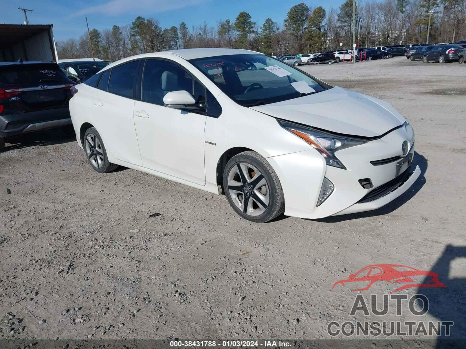 TOYOTA PRIUS 2016 - JTDKARFU3G3024130