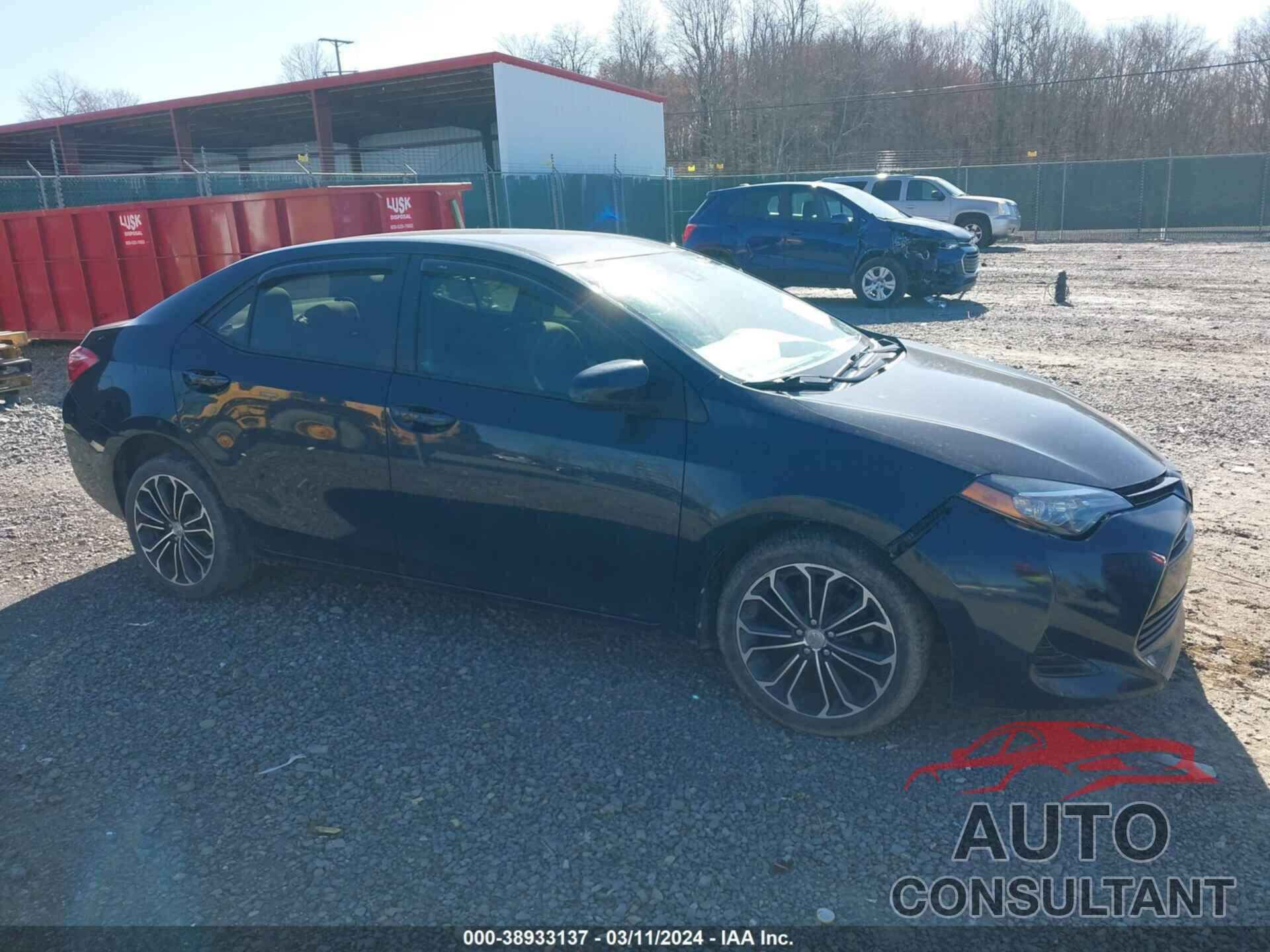 TOYOTA COROLLA 2017 - 2T1BURHE1HC941945