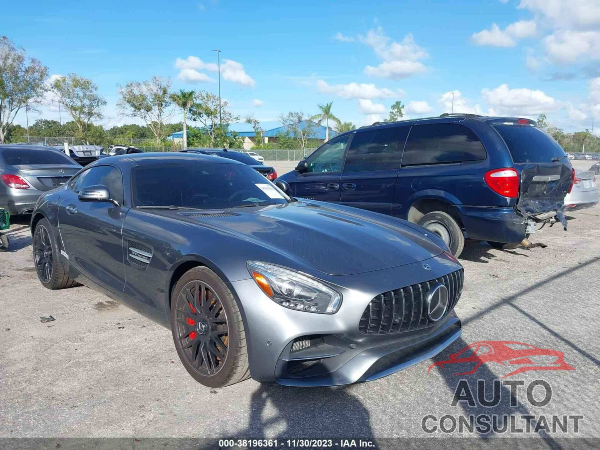 MERCEDES-BENZ AMG GT S 2018 - WDDYJ7JAXJA017194
