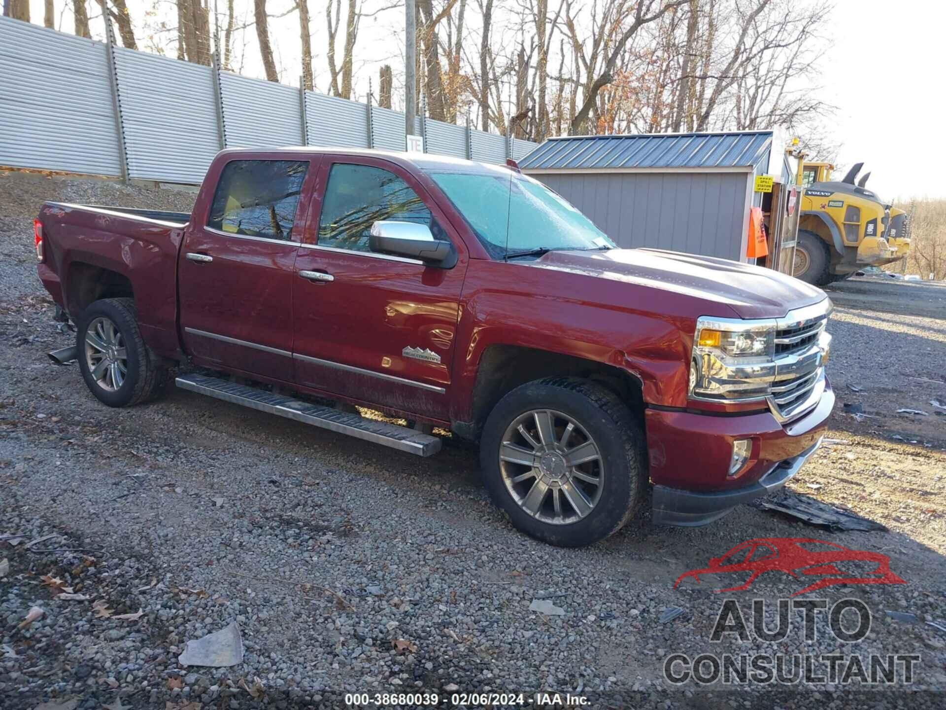 CHEVROLET SILVERADO 1500 2017 - 3GCUKTEC0HG402771