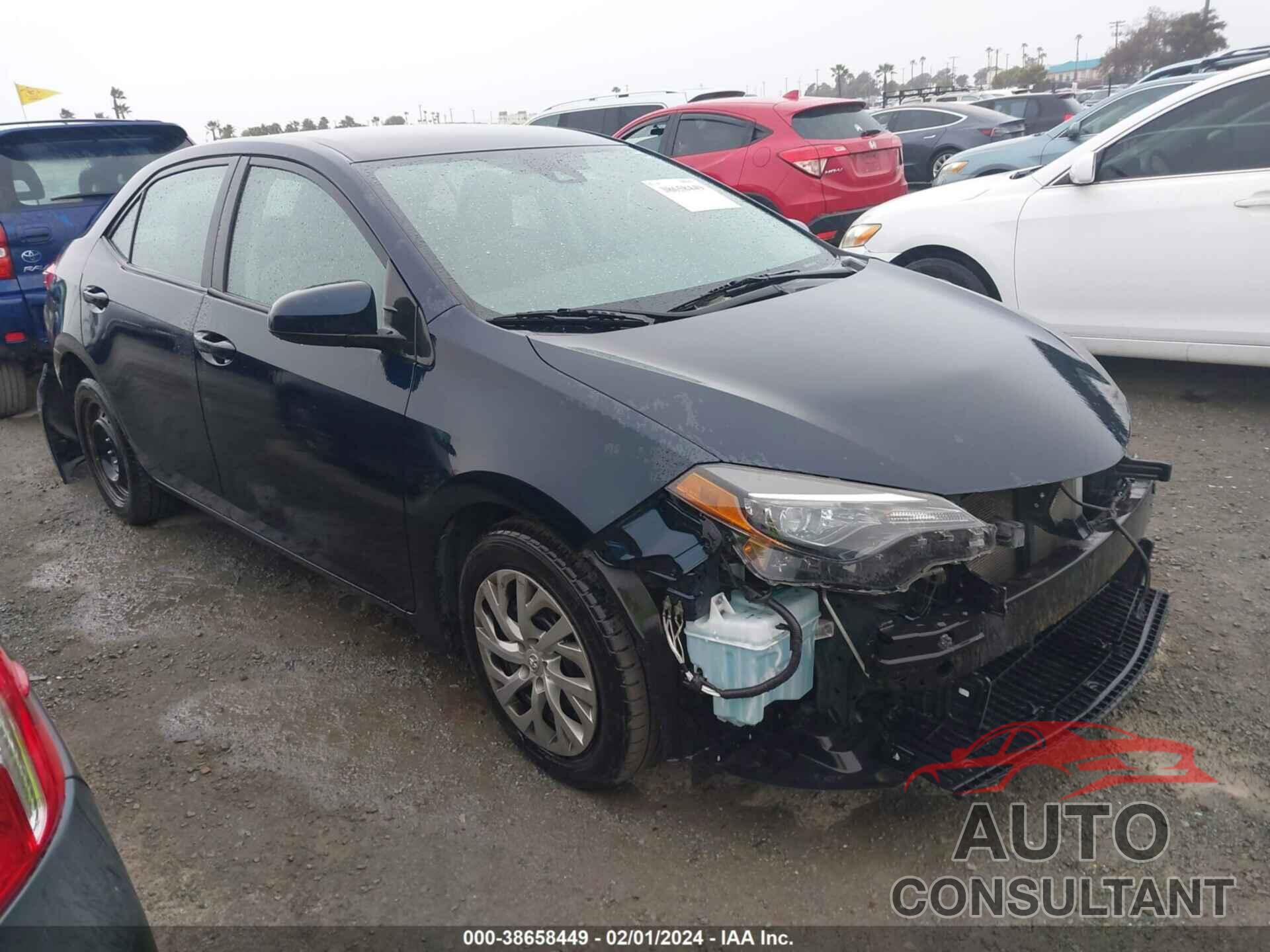 TOYOTA COROLLA 2019 - 2T1BURHE5KC138207