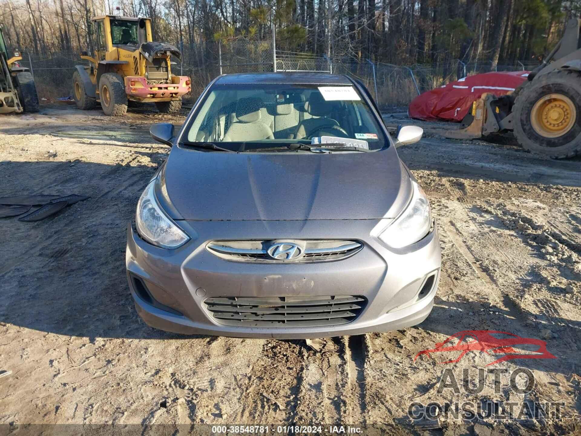 HYUNDAI ACCENT 2016 - KMHCT4AE5GU122468