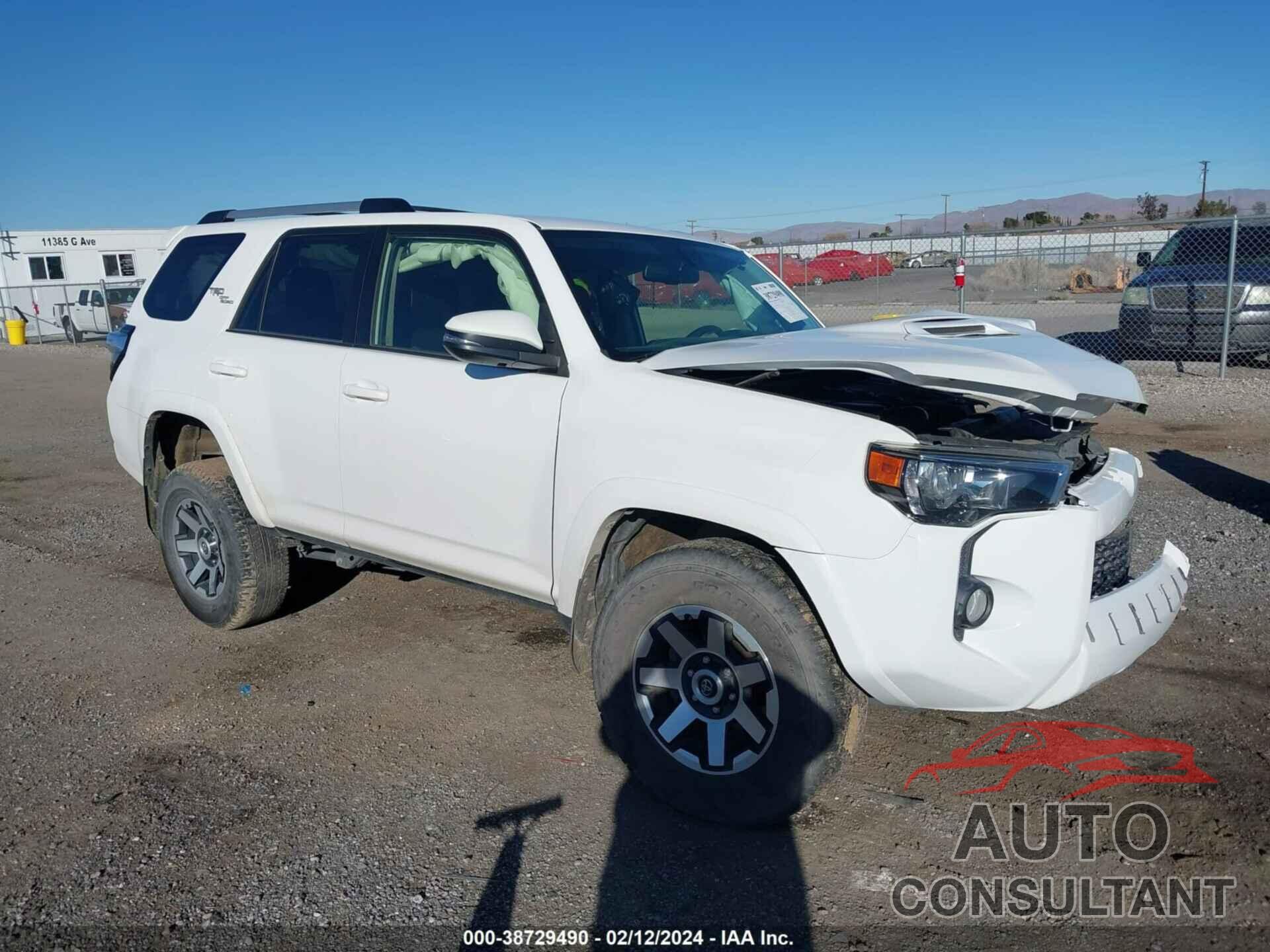 TOYOTA 4RUNNER 2017 - JTEBU5JR9H5445614