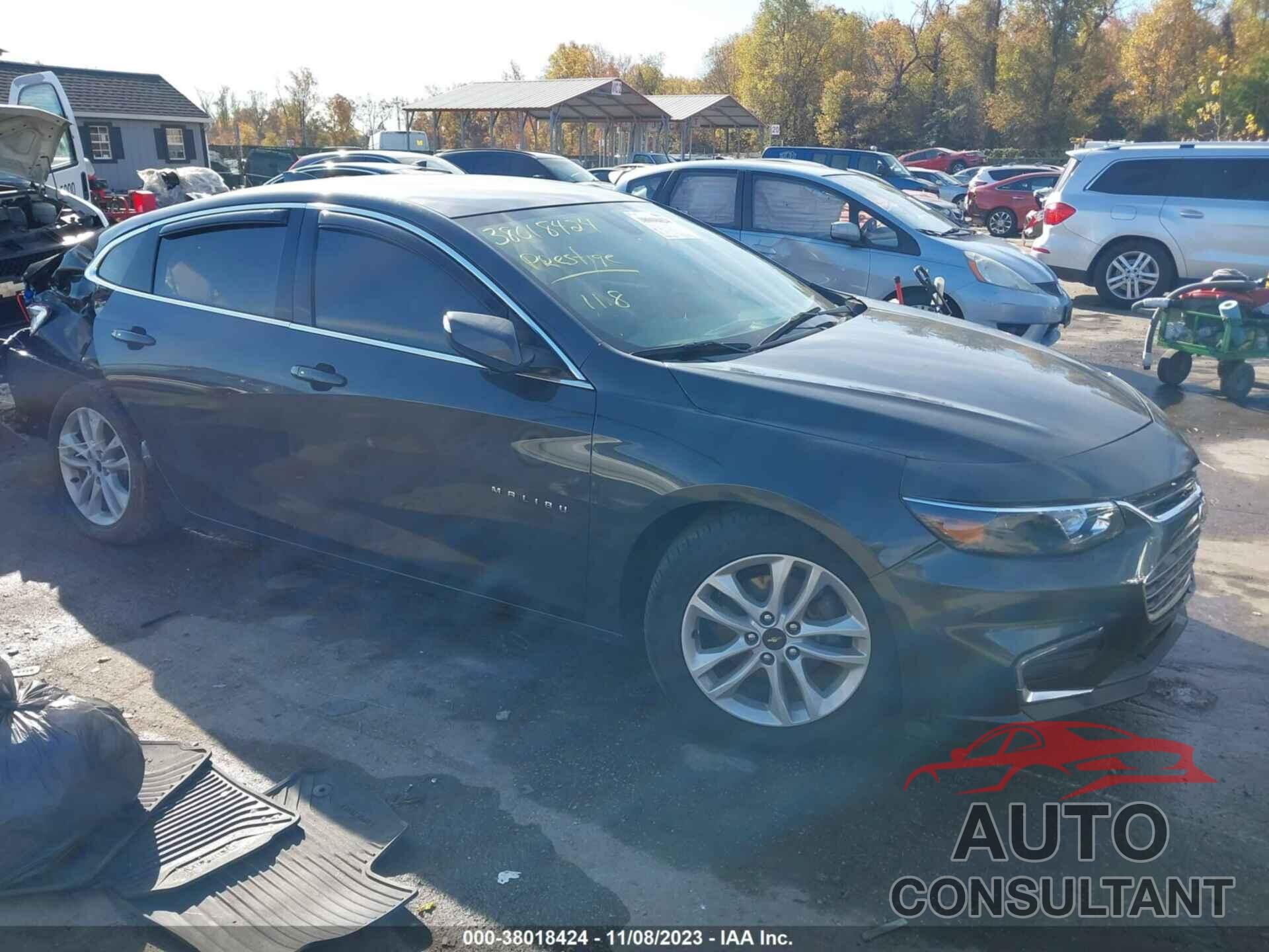 CHEVROLET MALIBU 2017 - 1G1ZE5ST9HF107188