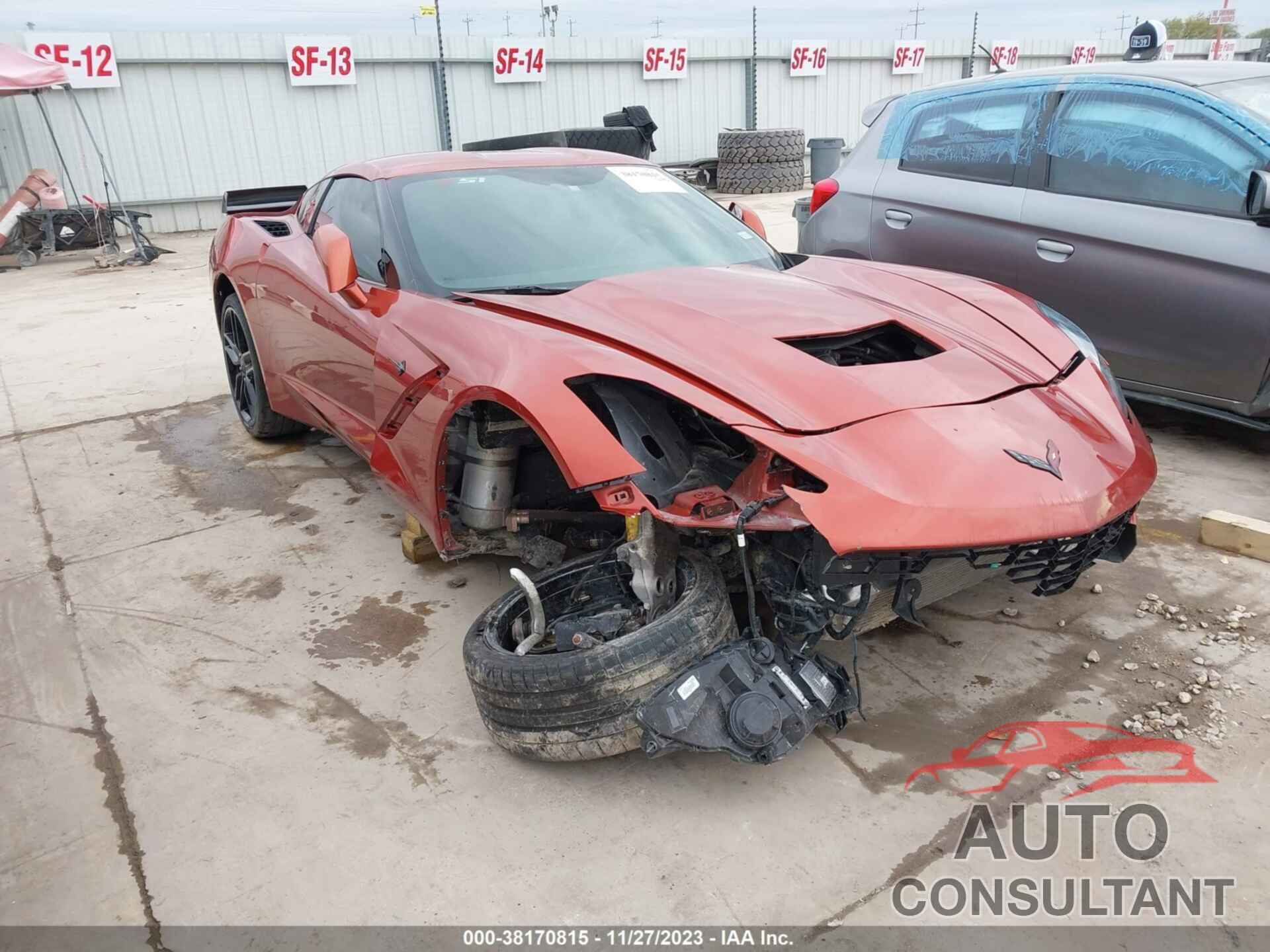 CHEVROLET CORVETTE 2016 - 1G1YG2D78G5115145