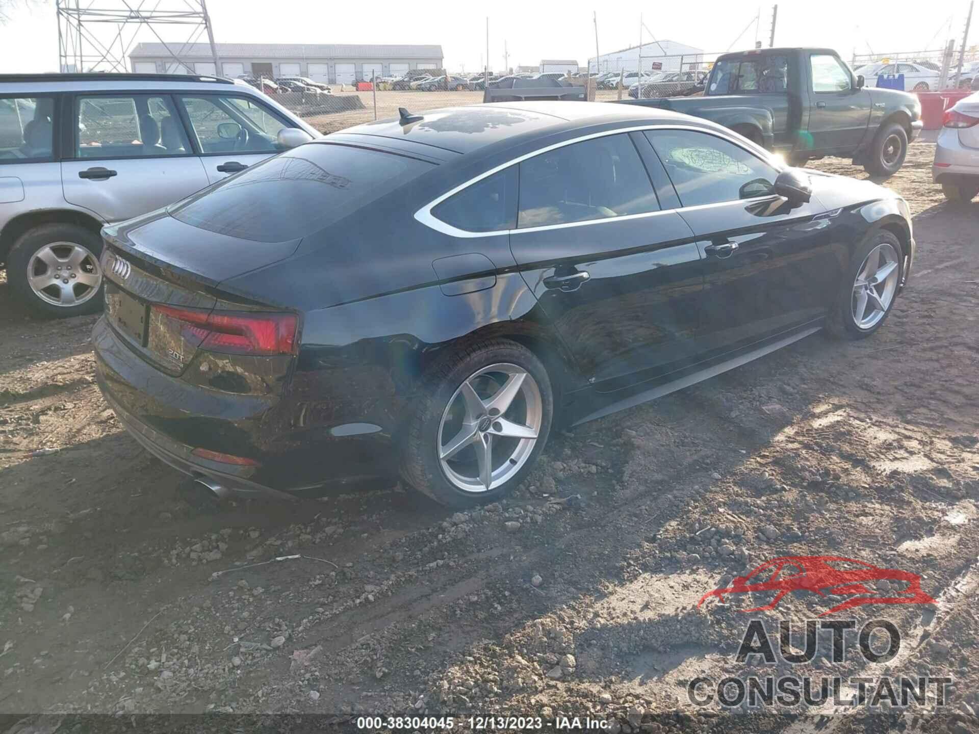 AUDI A5 2018 - WAUENCF58JA098988