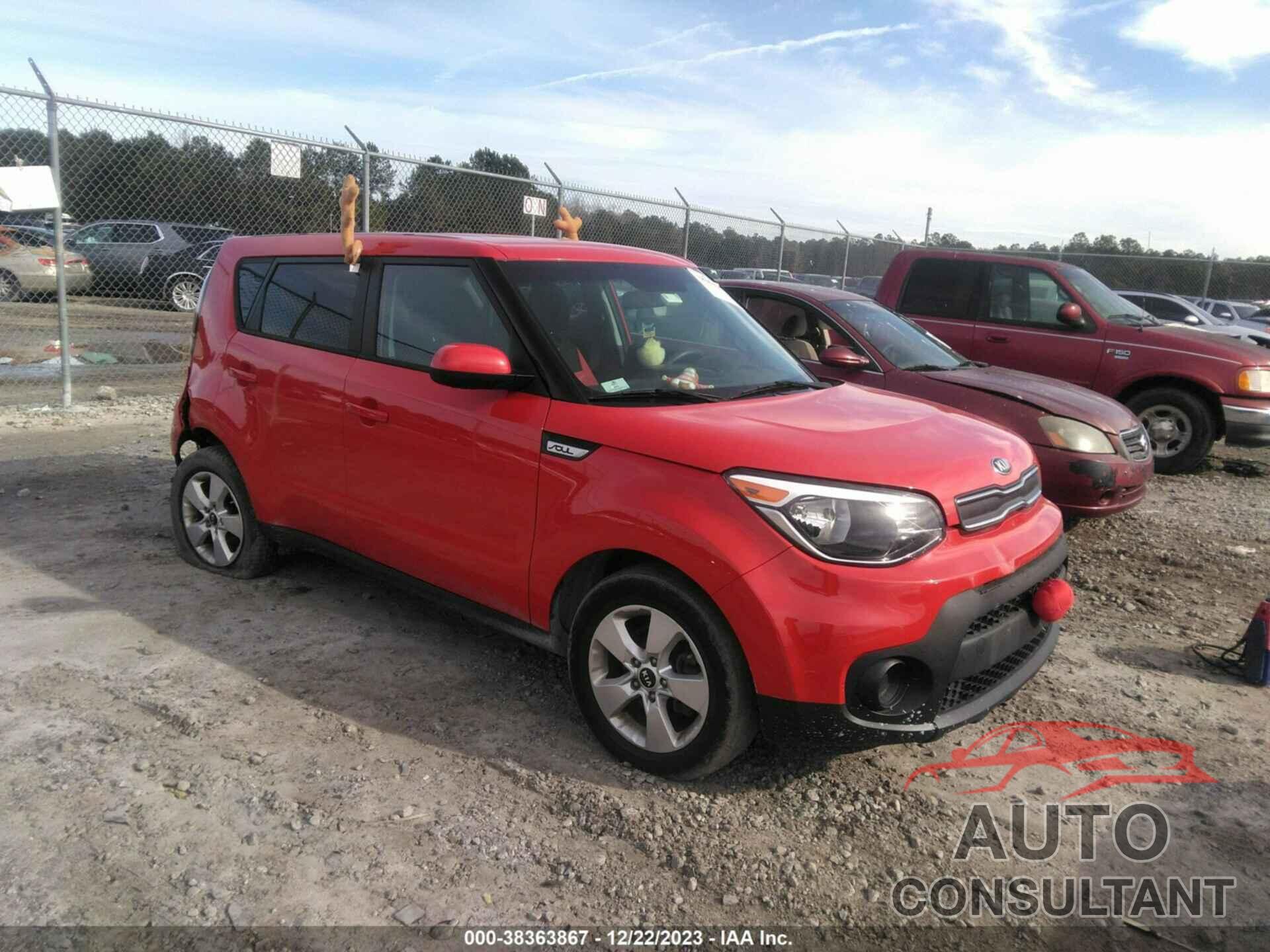 KIA SOUL 2019 - KNDJN2A20K7669526