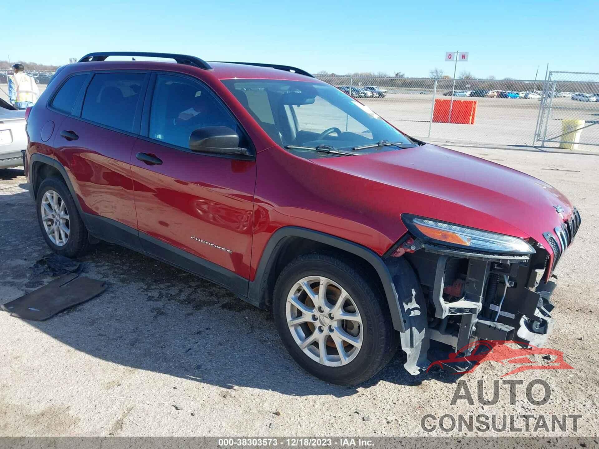 JEEP CHEROKEE 2016 - 1C4PJLAB5GW234557