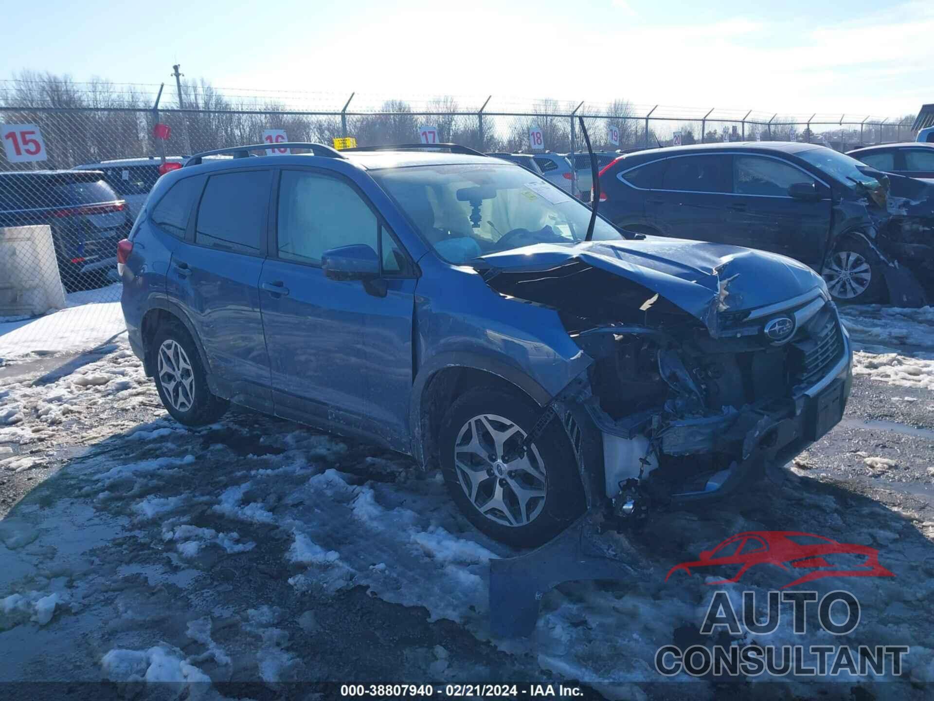 SUBARU FORESTER 2019 - JF2SKAGC3KH550016