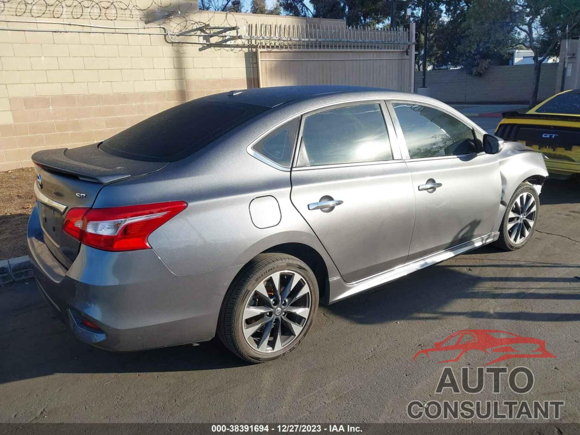 NISSAN SENTRA 2019 - 3N1AB7AP2KY319219