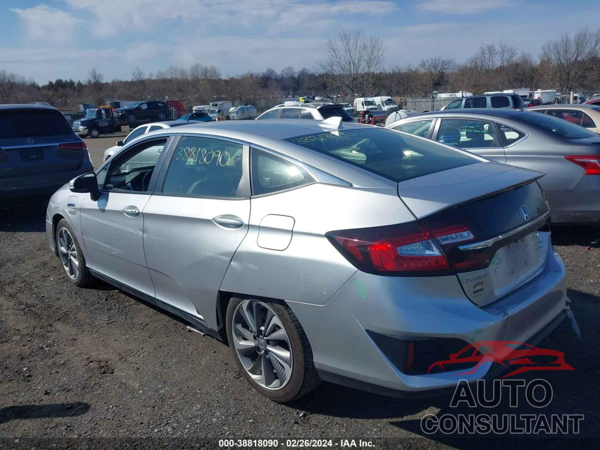 HONDA CLARITY PLUG-IN HYBRID 2018 - JHMZC5F30JC012936