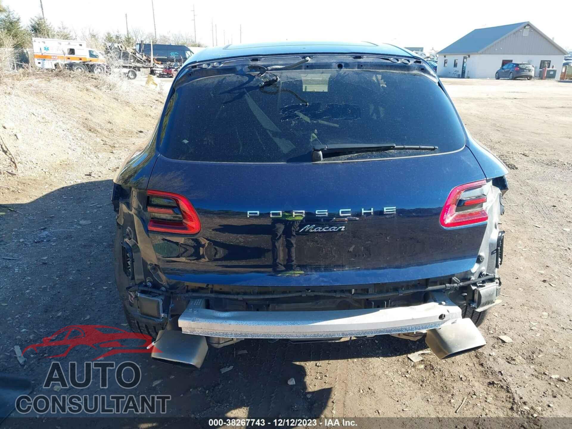 PORSCHE MACAN 2017 - WP1AA2A59HLB00629