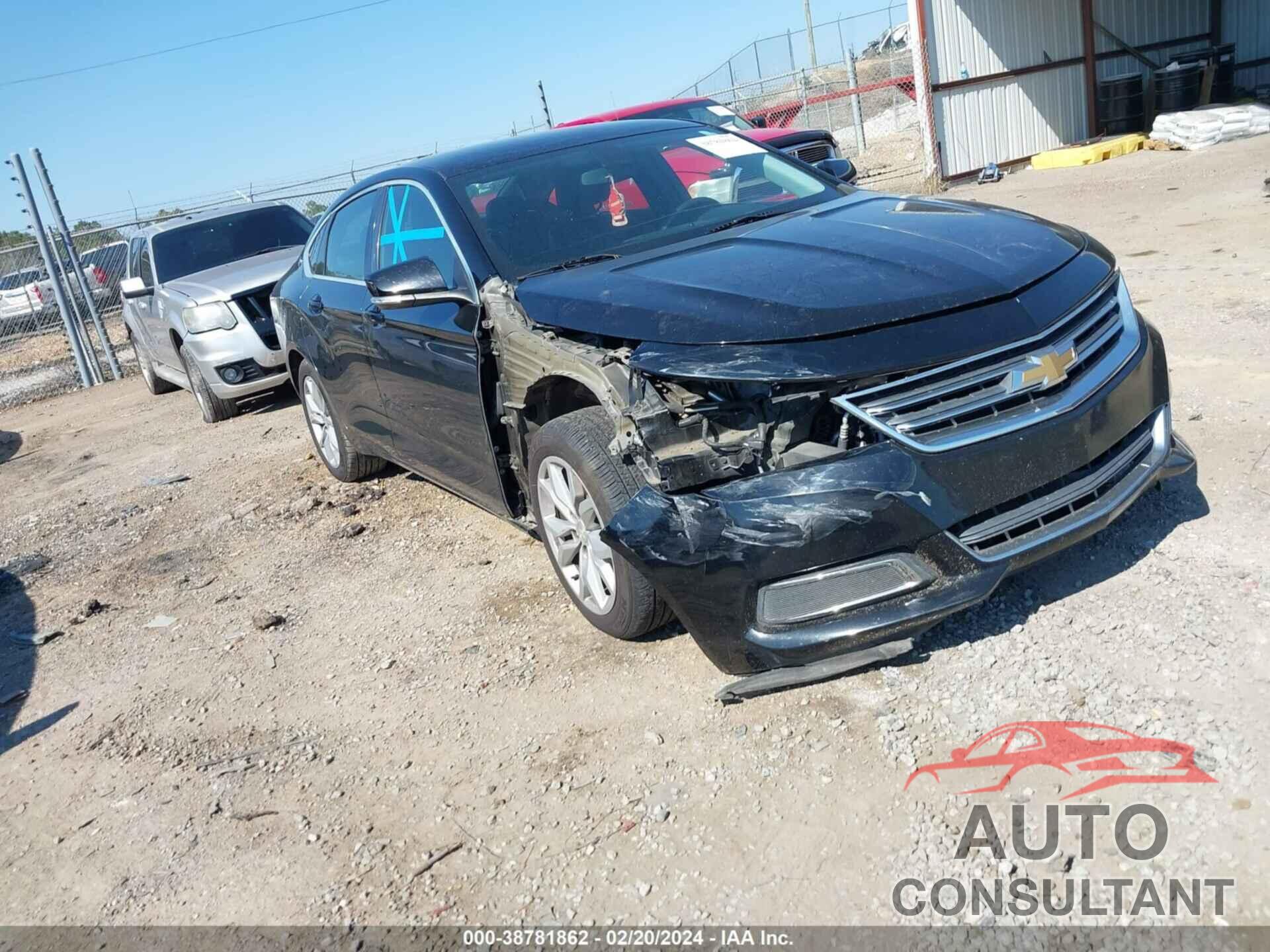 CHEVROLET IMPALA 2016 - 2G1115S32G9145099