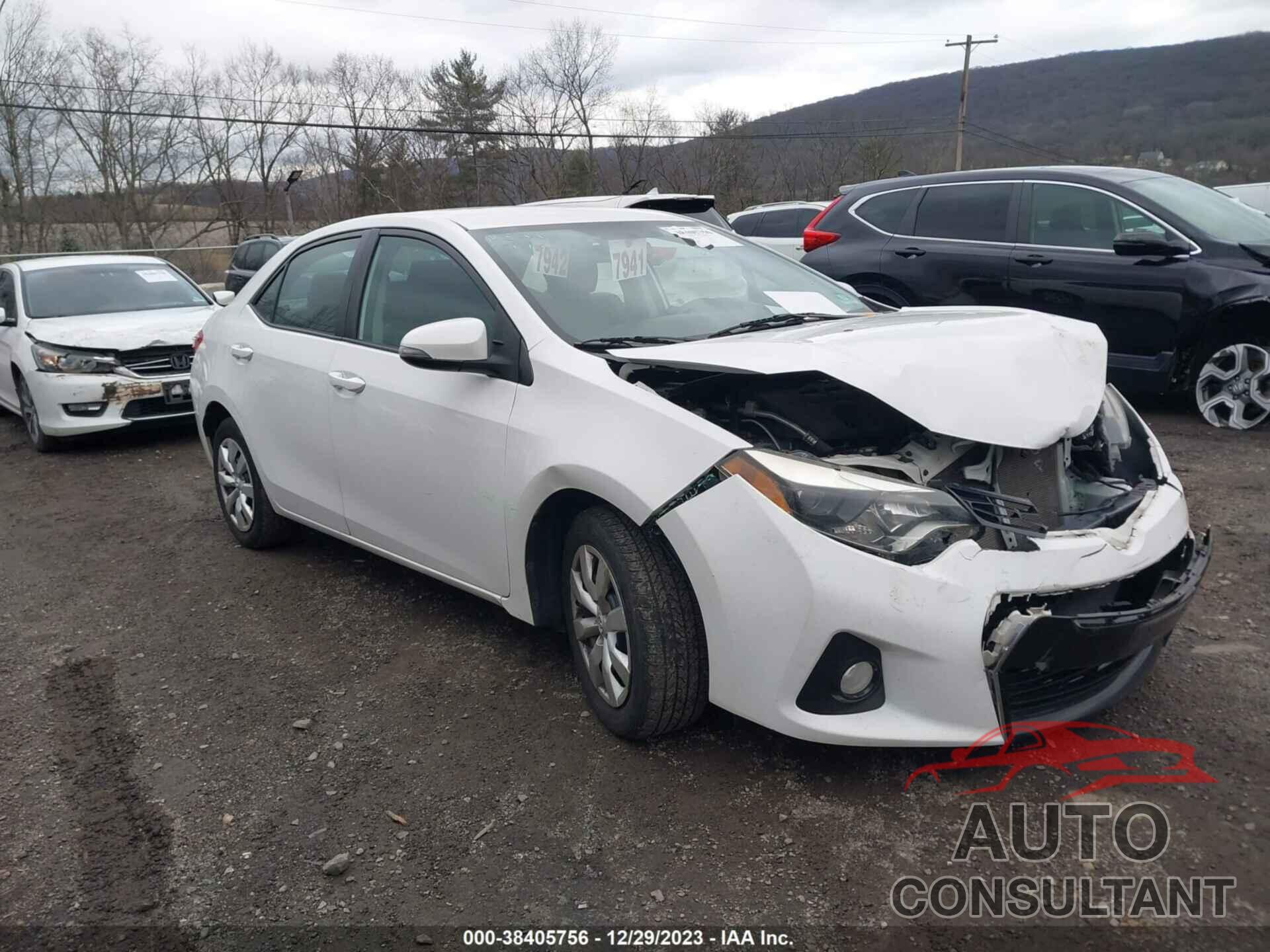 TOYOTA COROLLA 2016 - 2T1BURHE4GC699683