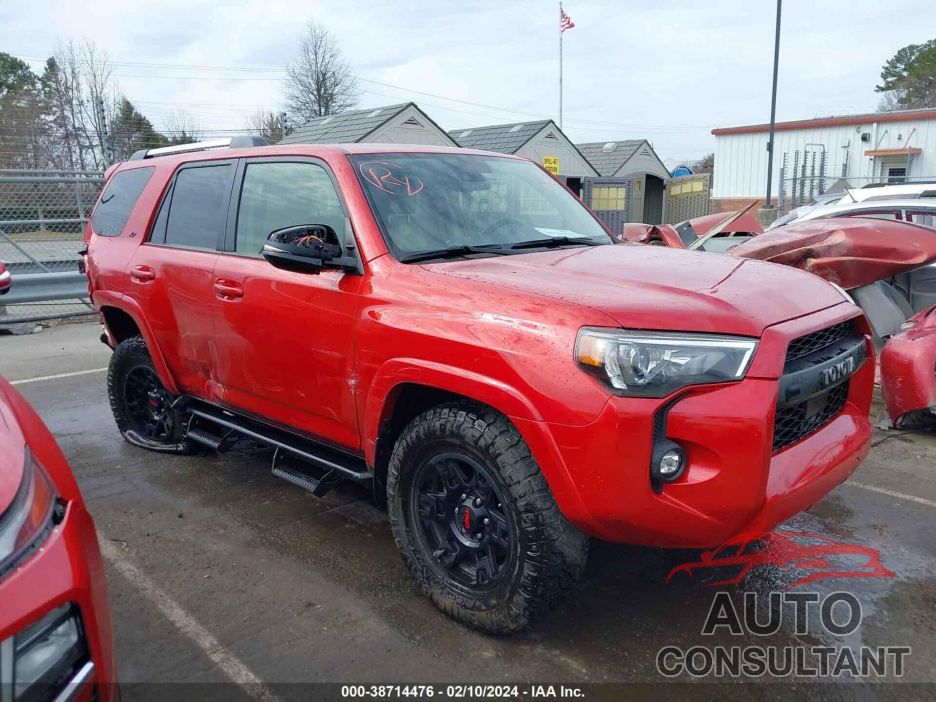 TOYOTA 4RUNNER 2021 - JTEFU5JR6M5248136