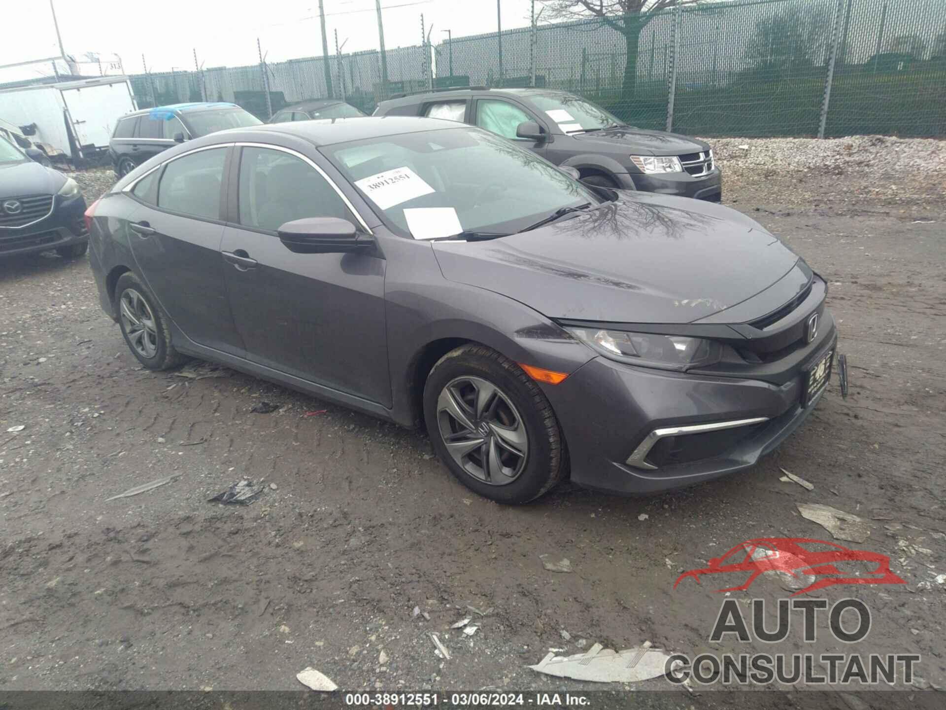 HONDA CIVIC 2019 - 2HGFC2F69KH522747