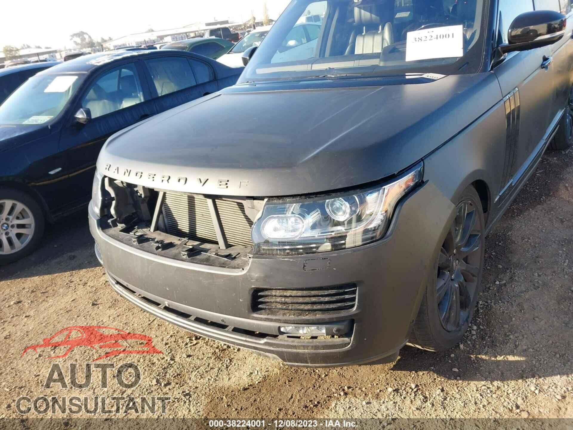 LAND ROVER RANGE ROVER 2016 - SALGS3EF5GA258082