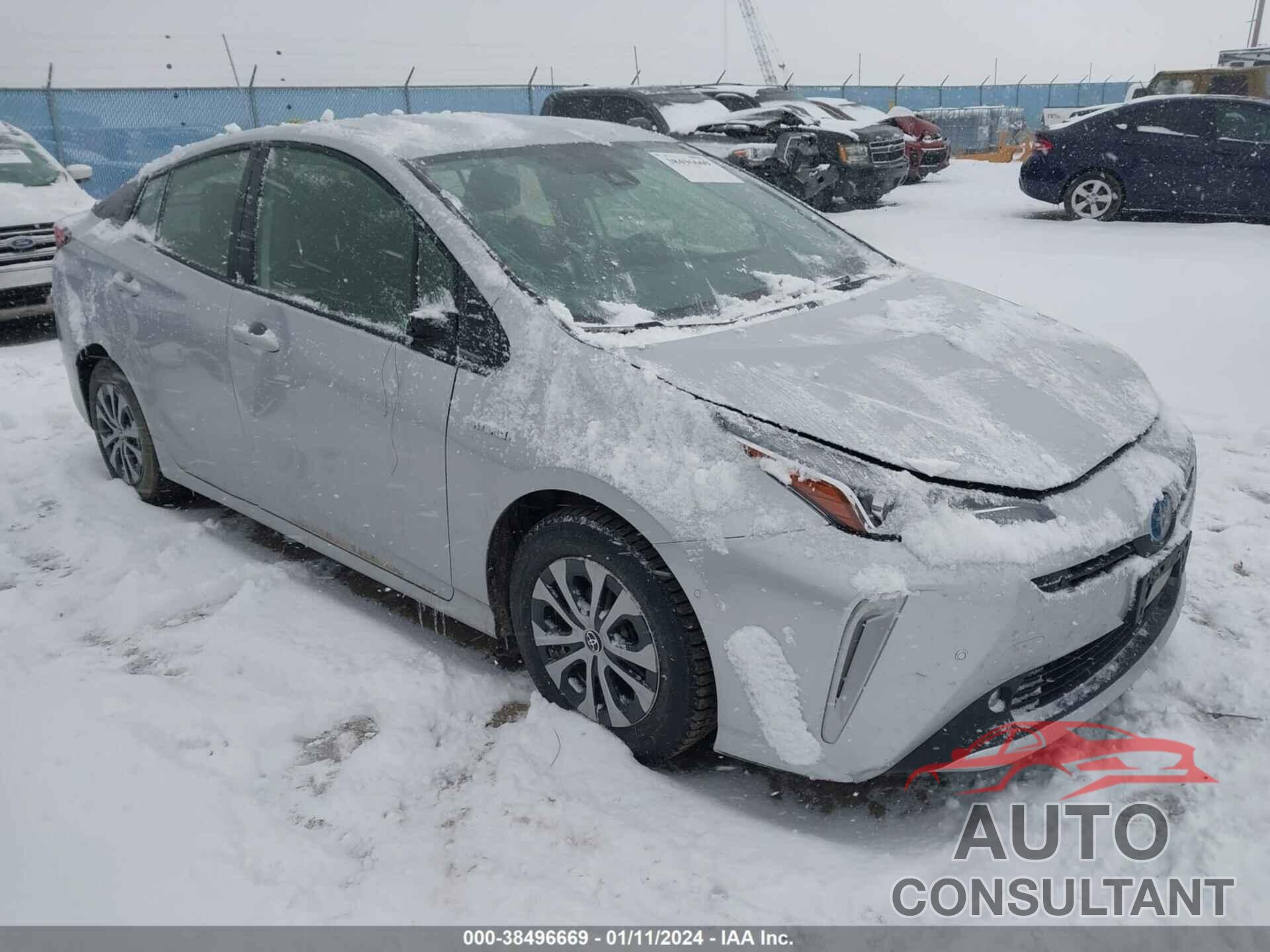 TOYOTA PRIUS 2021 - JTDL9MFU0M3026168