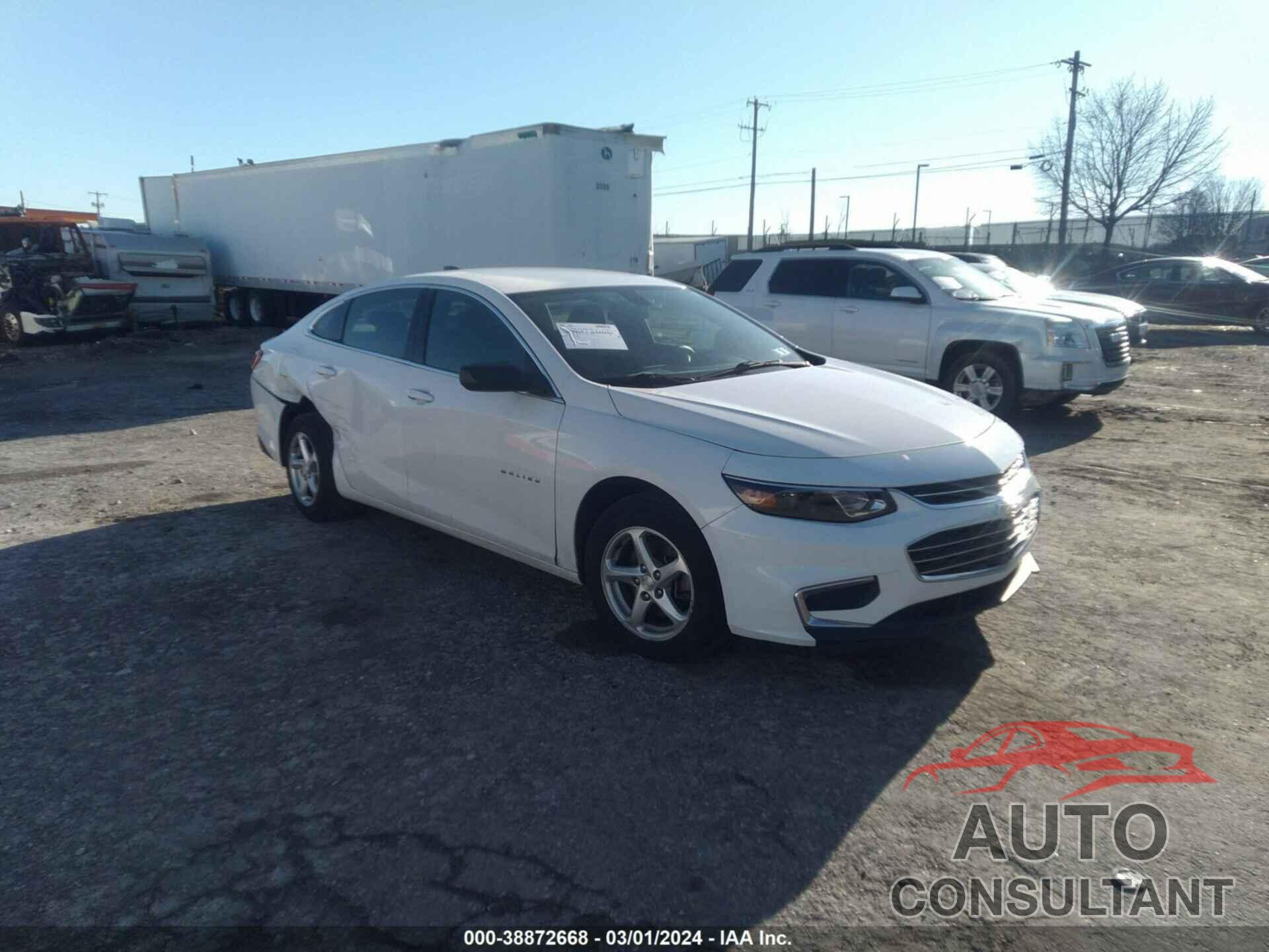 CHEVROLET MALIBU 2017 - 1G1ZB5ST8HF194333