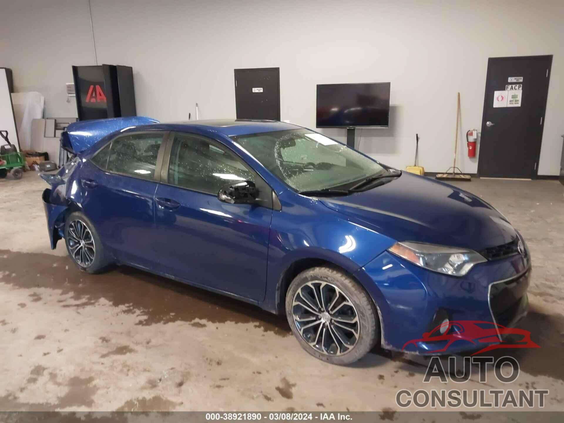 TOYOTA COROLLA 2016 - 2T1BURHE8GC583953