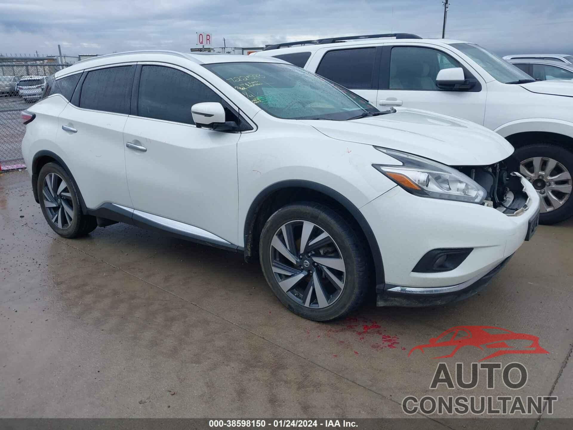 NISSAN MURANO 2017 - 5N1AZ2MG1HN163182