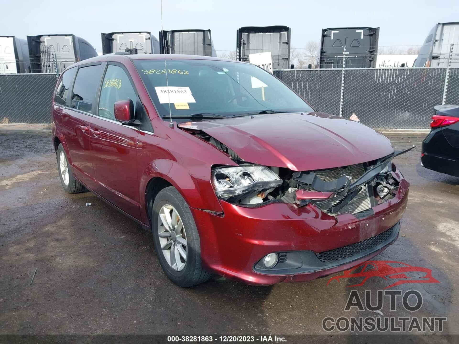 DODGE GRAND CARAVAN 2019 - 2C4RDGCG0KR643129