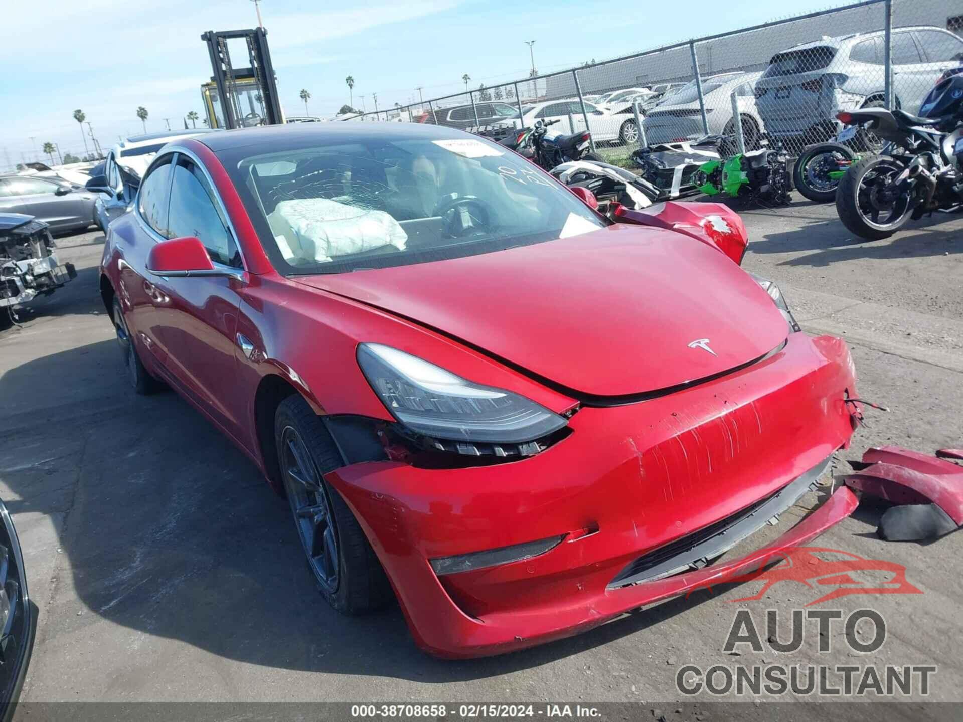 TESLA MODEL 3 2018 - 5YJ3E1EA9JF159365