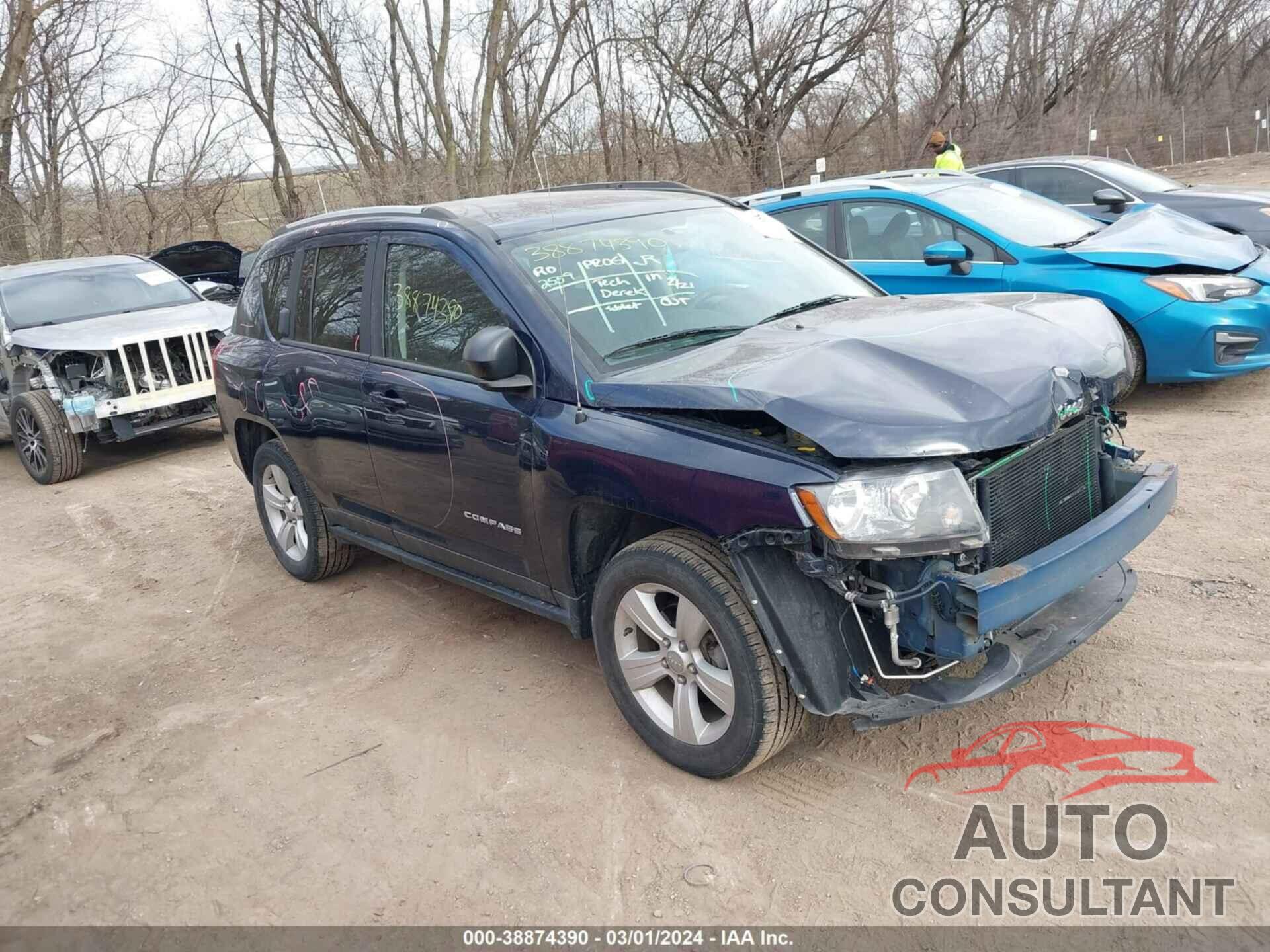 JEEP COMPASS 2016 - 1C4NJDBB4GD741649