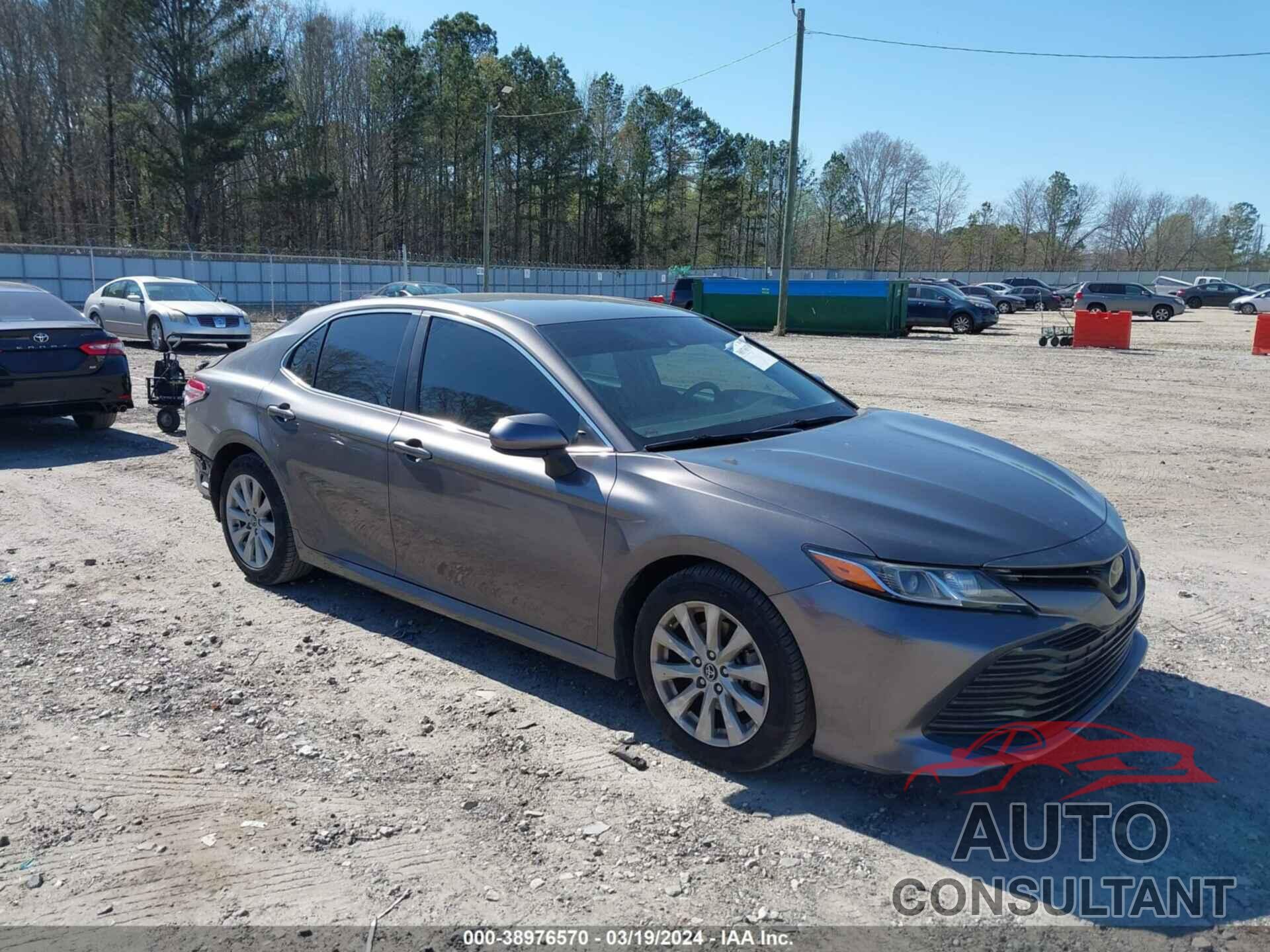 TOYOTA CAMRY 2019 - 4T1B11HK8KU782508
