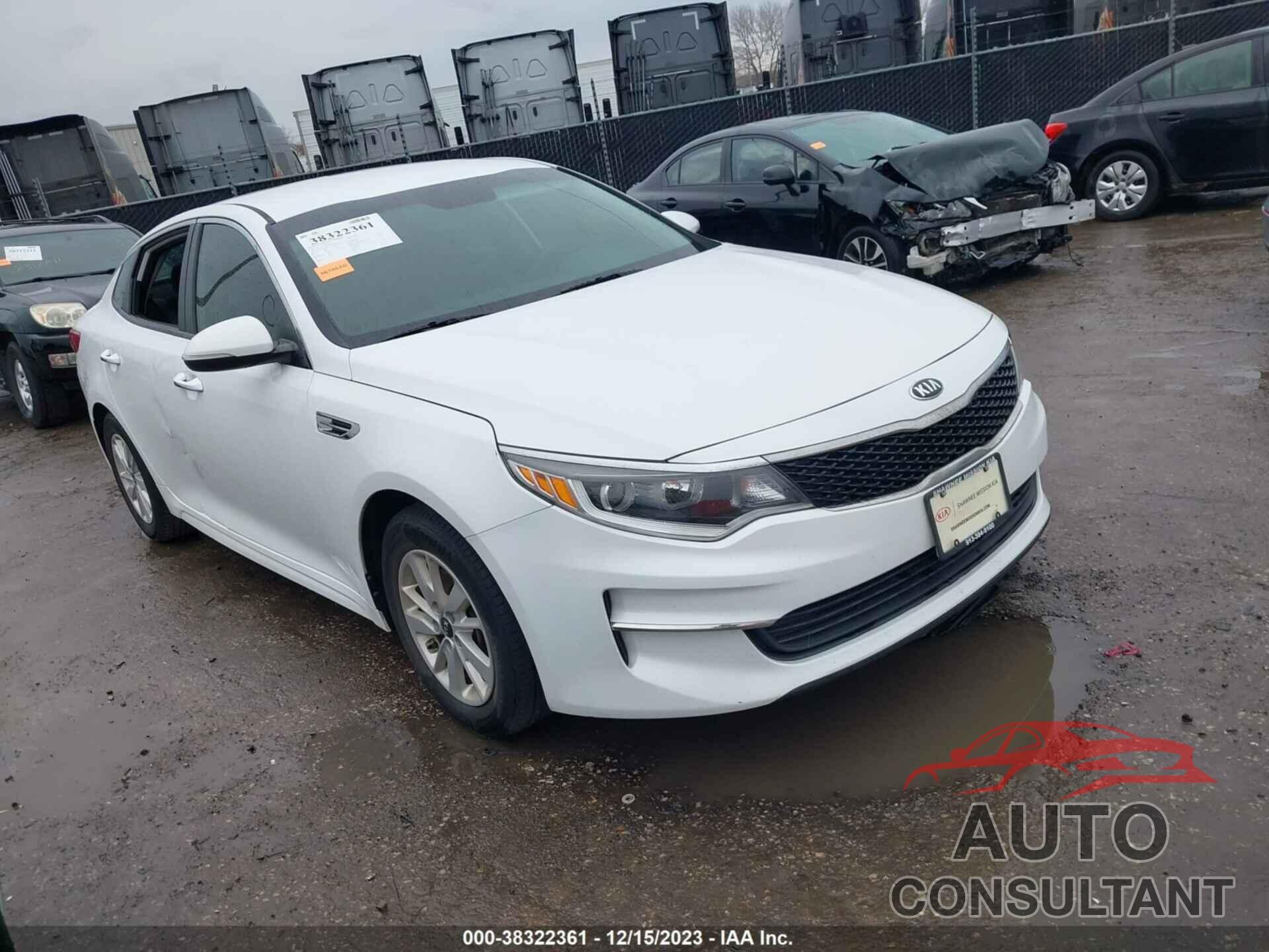 KIA OPTIMA 2017 - 5XXGT4L33HG153789