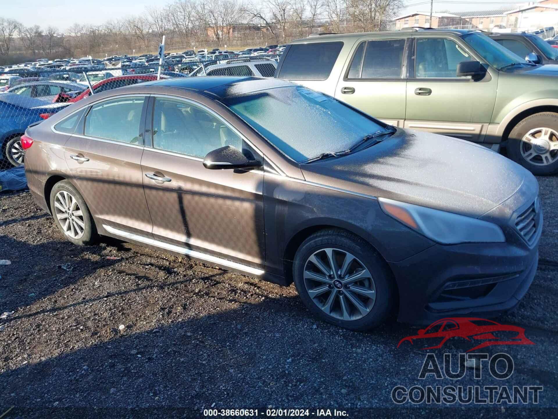 HYUNDAI SONATA 2016 - 5NPE34AF5GH315476