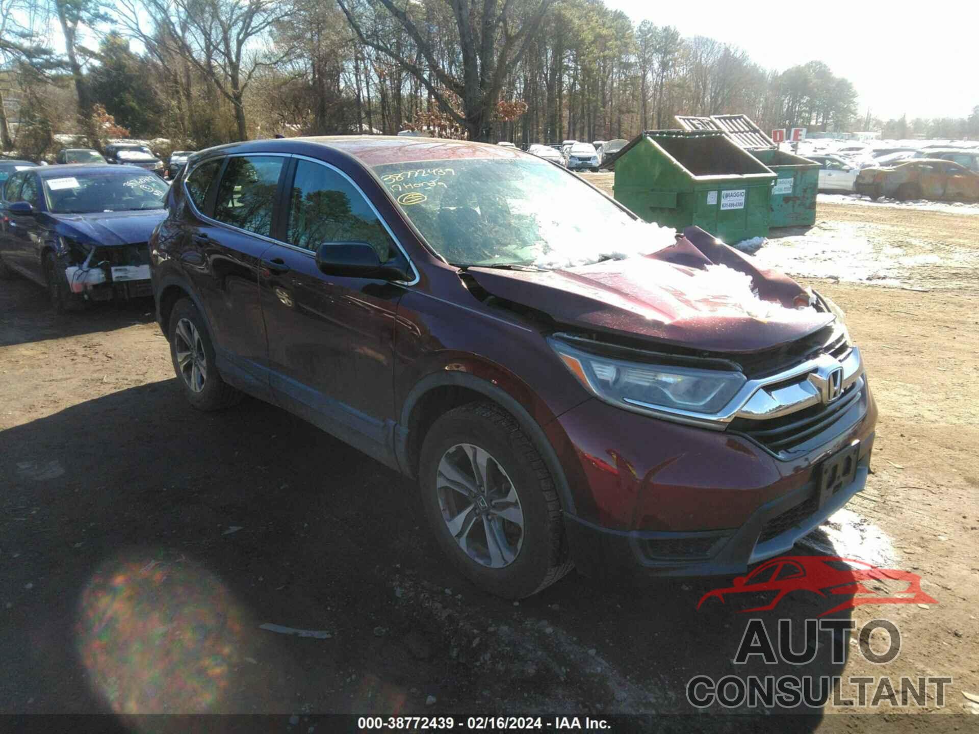 HONDA CR-V 2017 - 2HKRW6H39HH206049